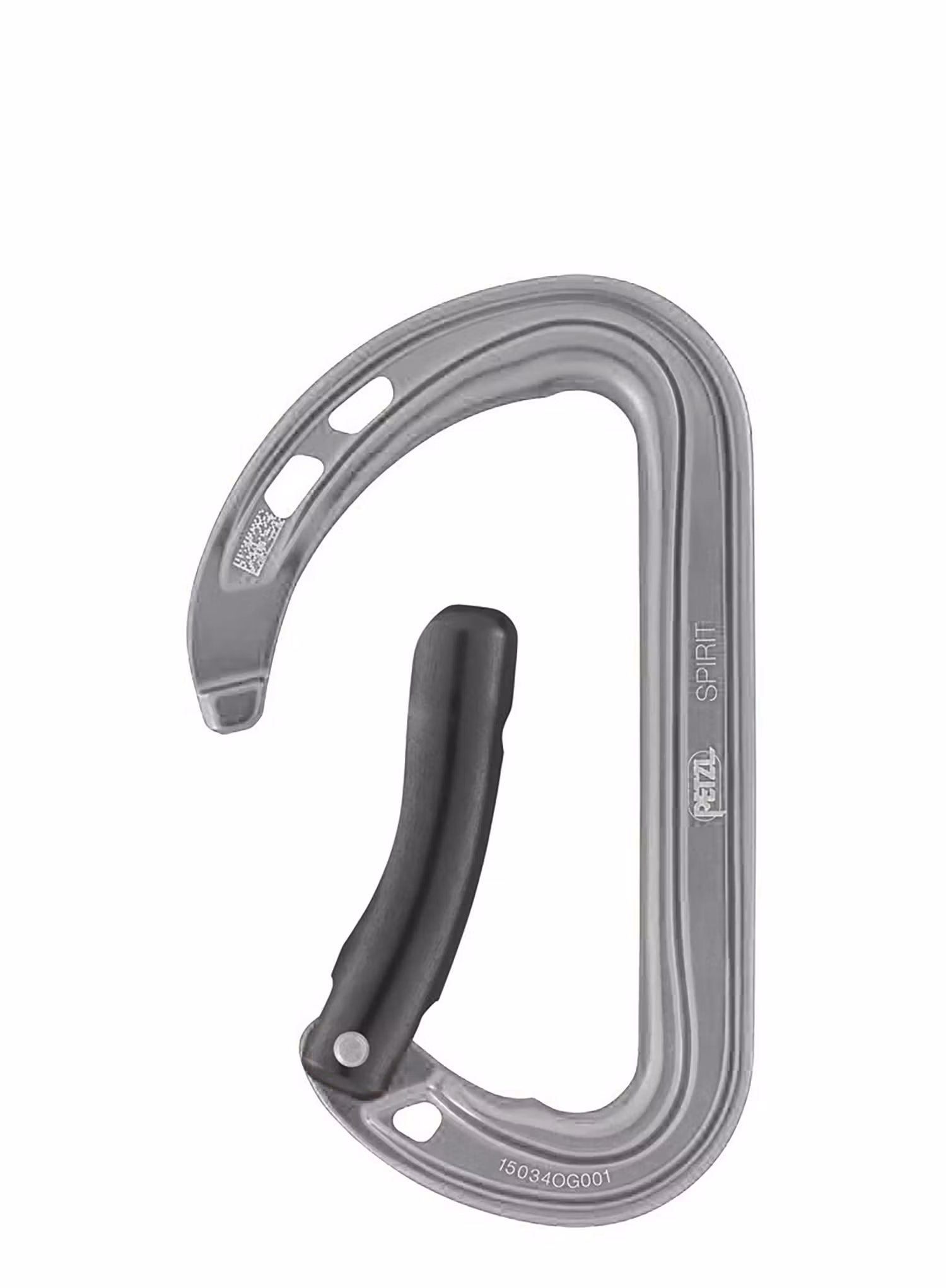Horolezecká karabina Petzl Spirit - grey/grey