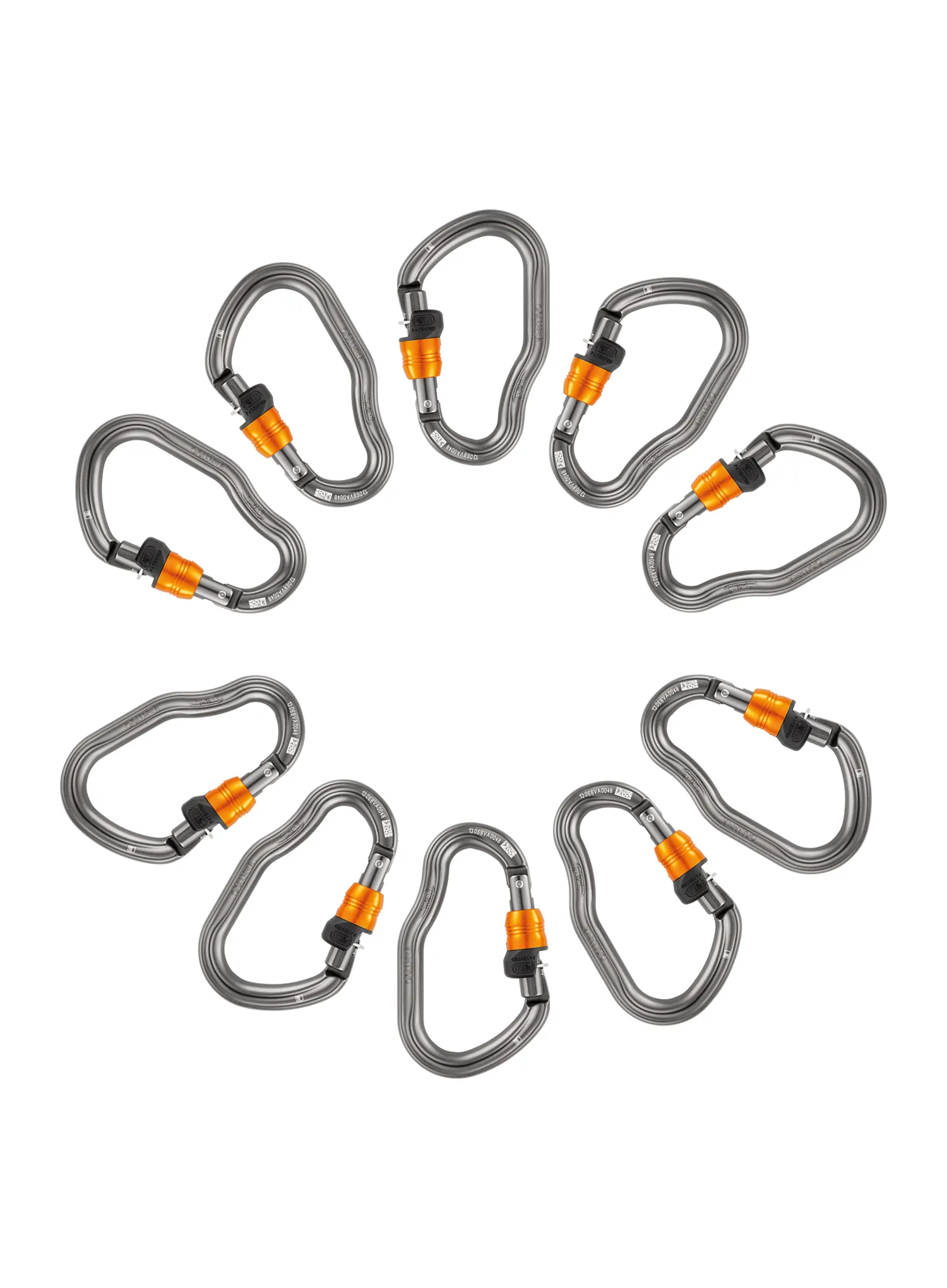 Karabiny Petzl Vertigo Wire-Lock 10- Pack