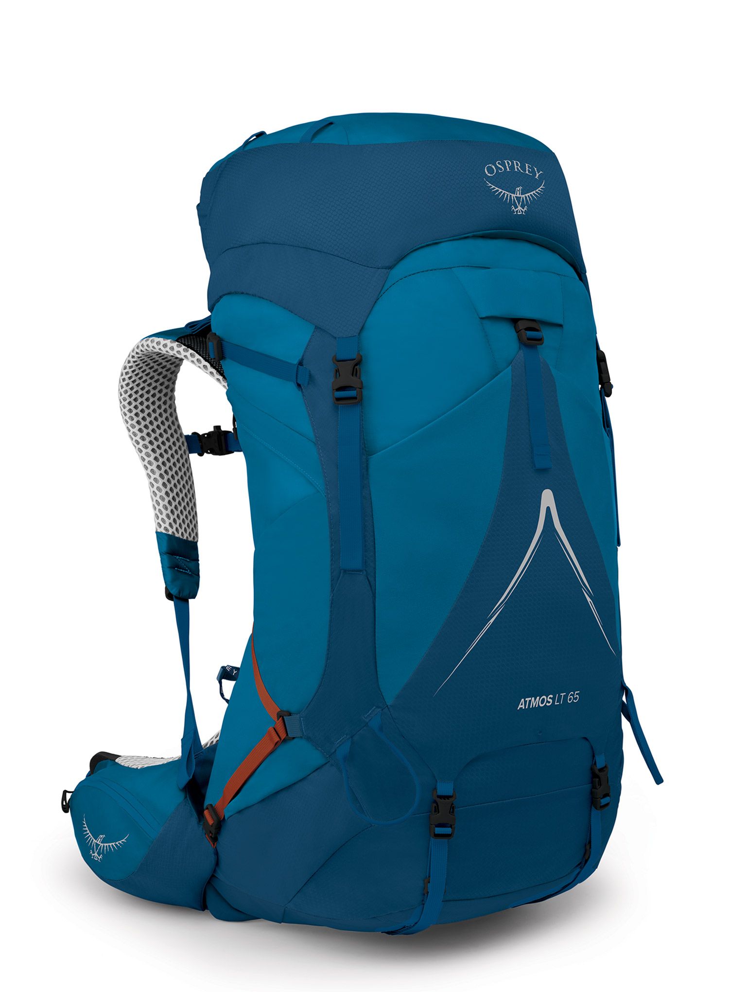 Batoh na hory Osprey Atmos AG LT 65 - night shift/scoria blue