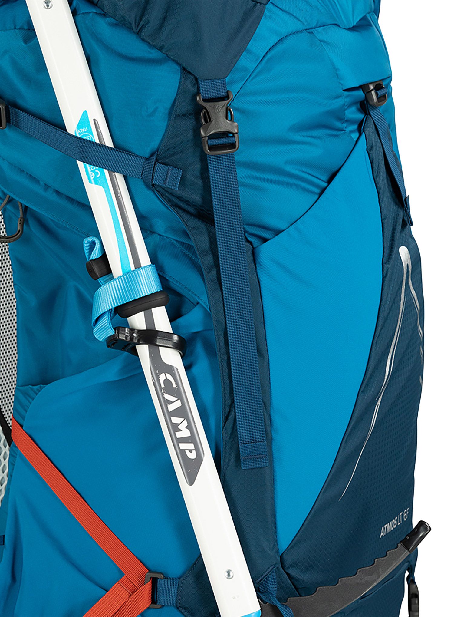Batoh na hory Osprey Atmos AG LT 65 - night shift/scoria blue