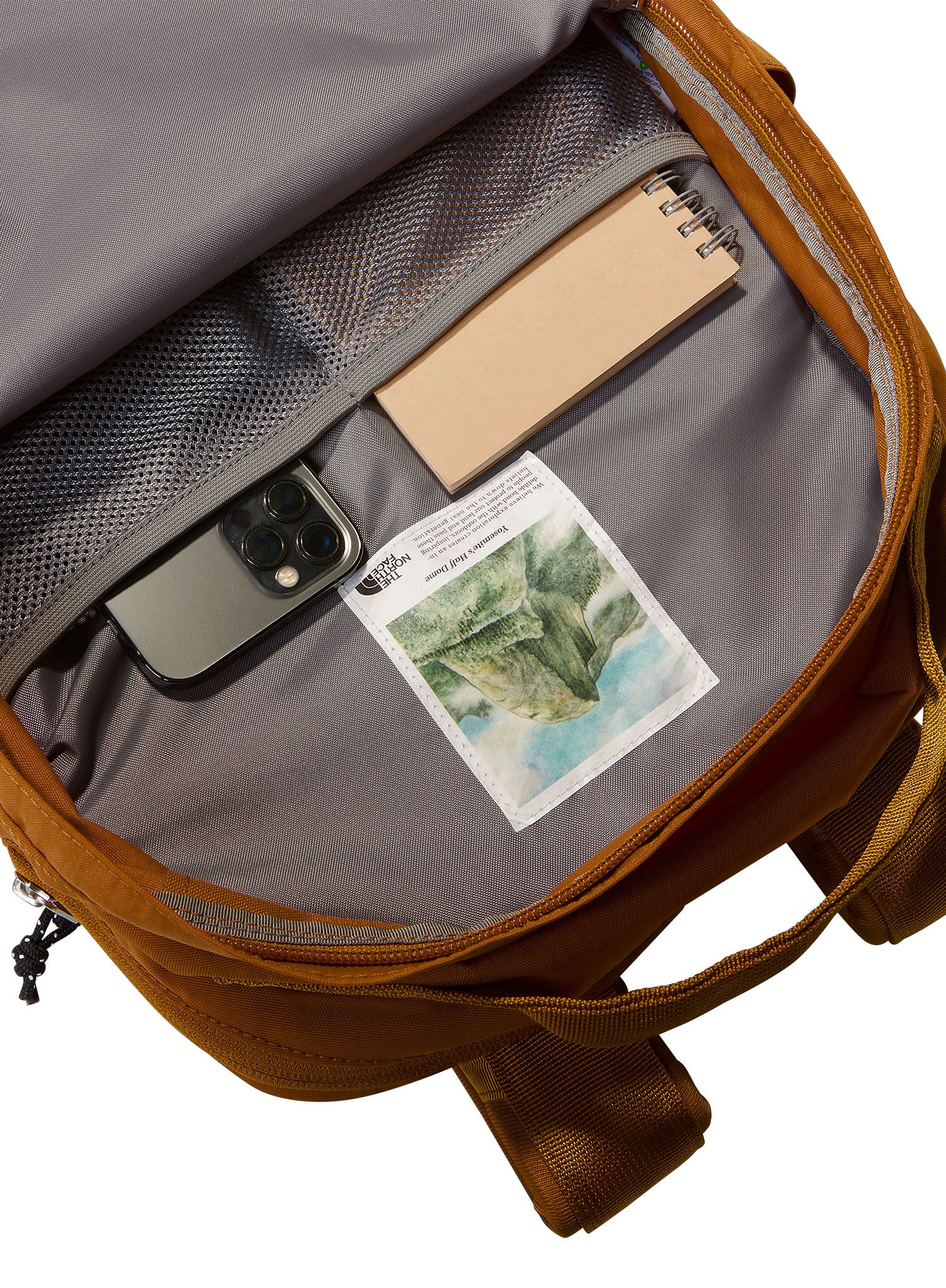 Městský batoh The North Face Berkeley Daypack - timber tan/tnf black