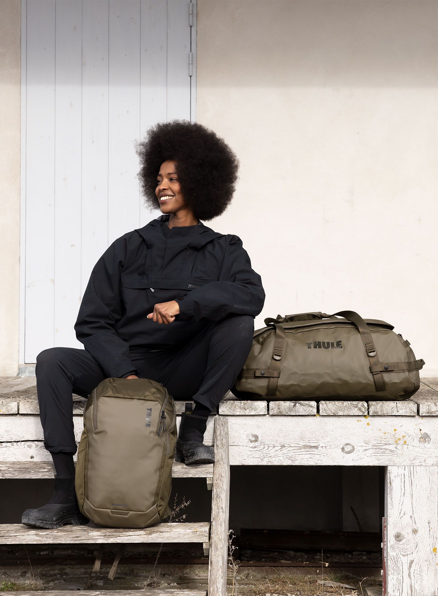 Městský batoh Thule Chasm Laptop Backpack 26 L - deep khaki
