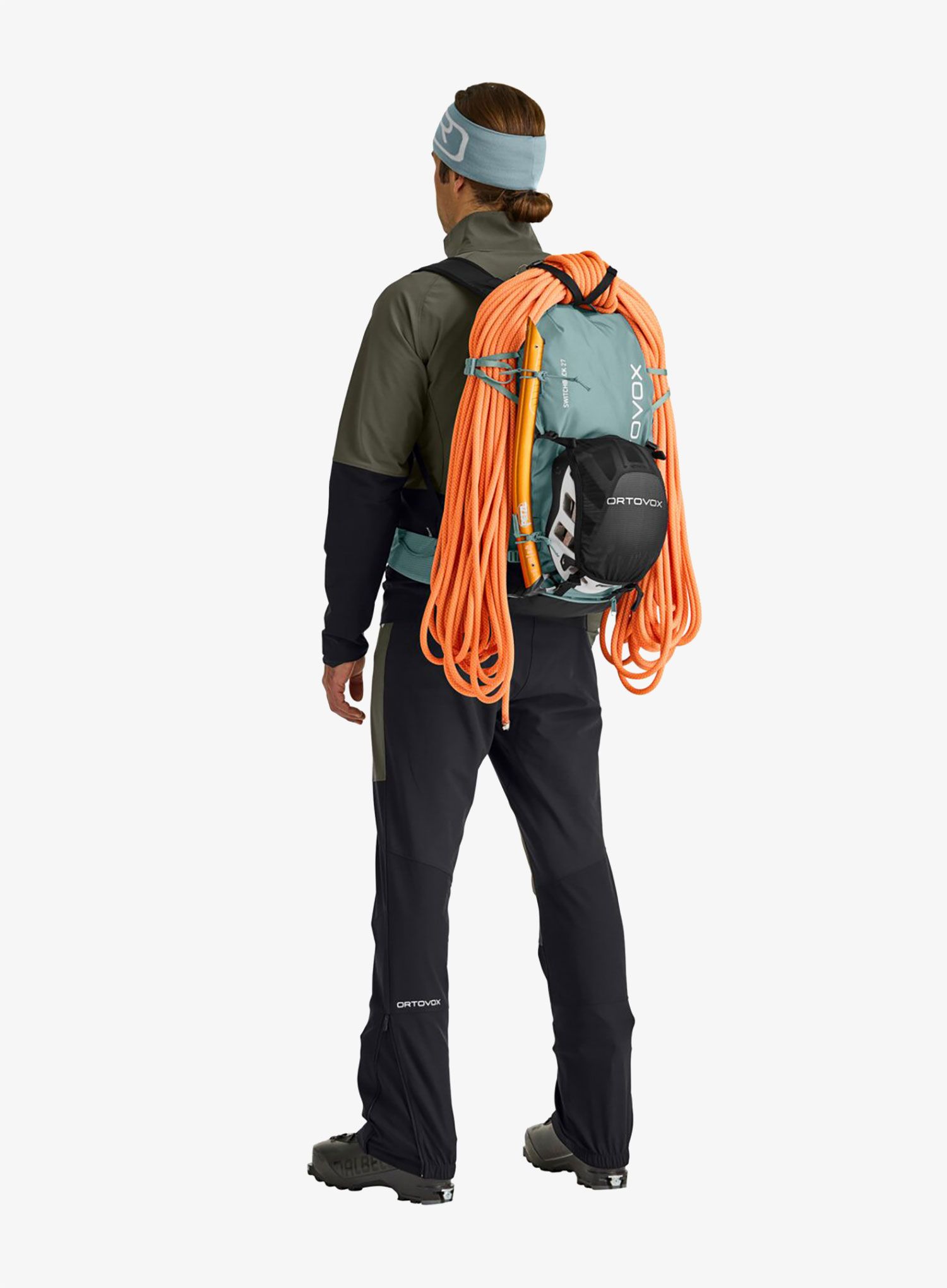 Skialpový batoh Ortovox Switchback 27 - glacier grey