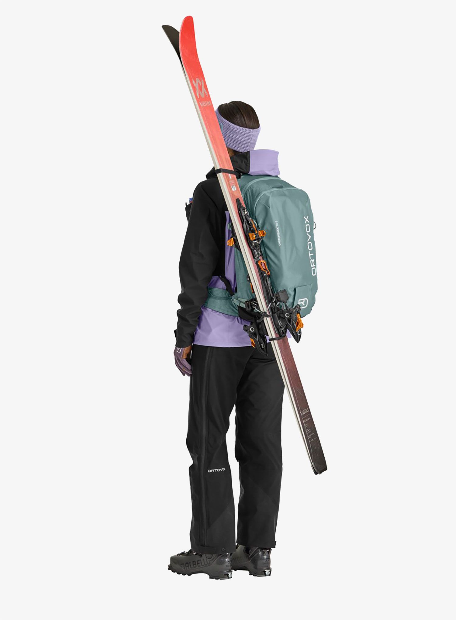 Skialpový batoh Ortovox Switchback 30 S - glacier grey