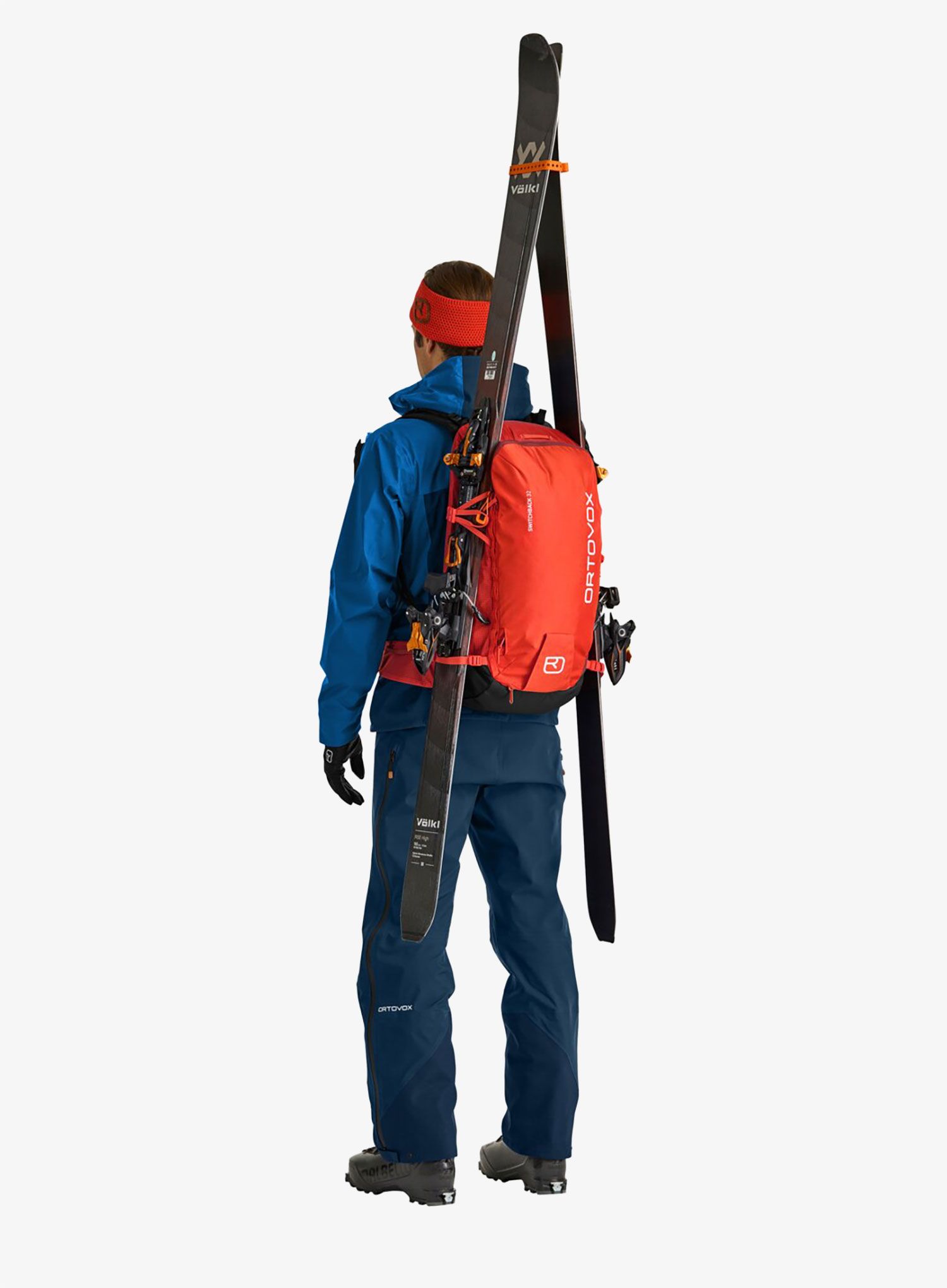 Skialpový batoh Ortovox Switchback 32 - hot orange