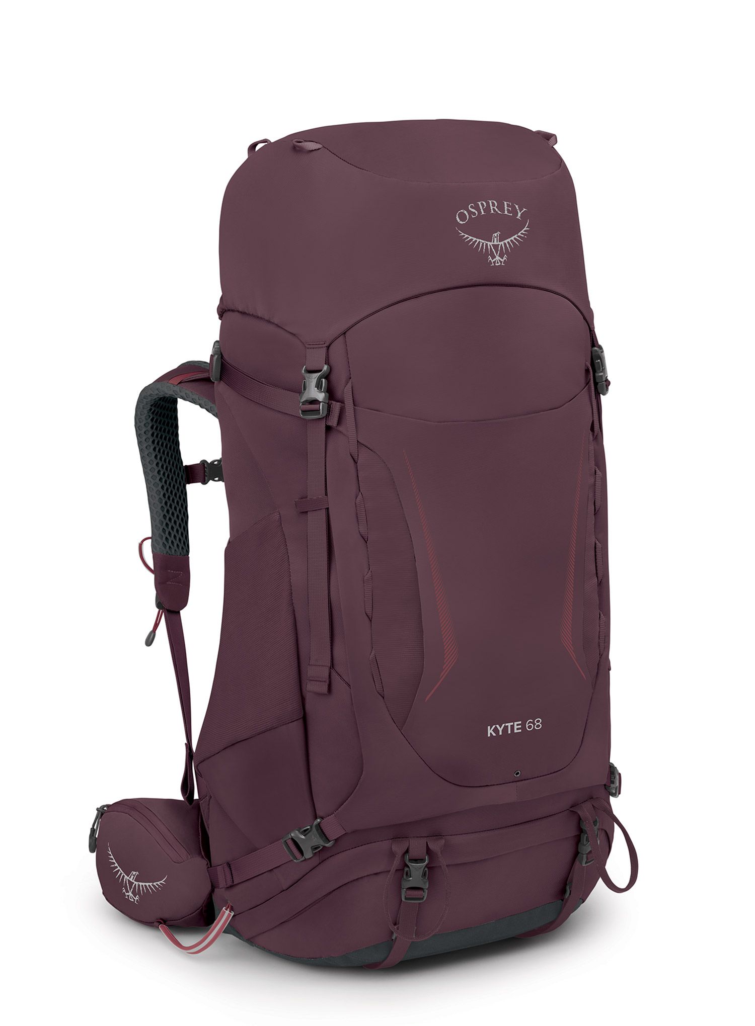 Dámský trekový batoh Osprey Kyte 68 - elderberry purple