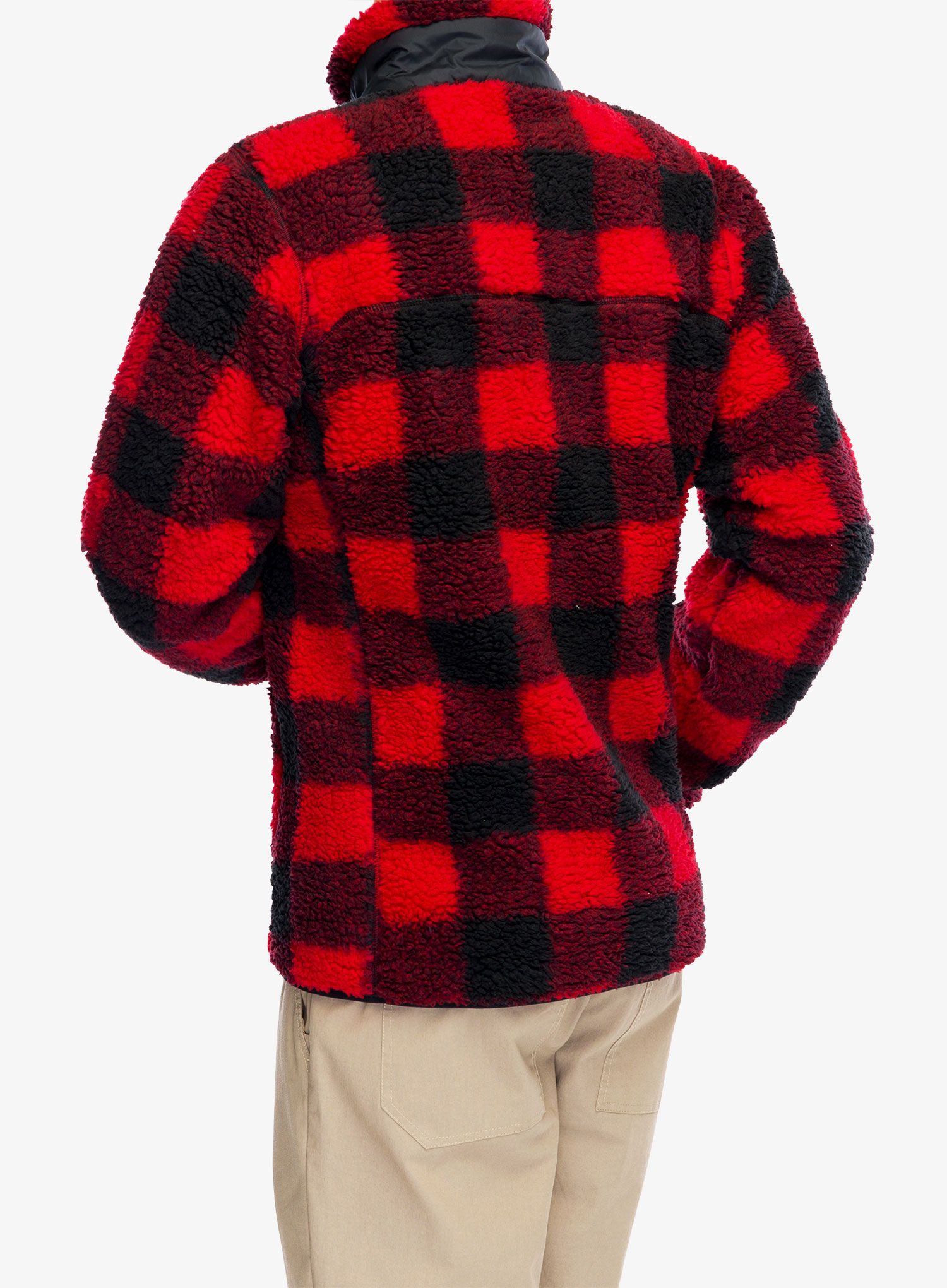 Fleecová mikina Columbia Winter Pass Printed Fleece II - mountain red check