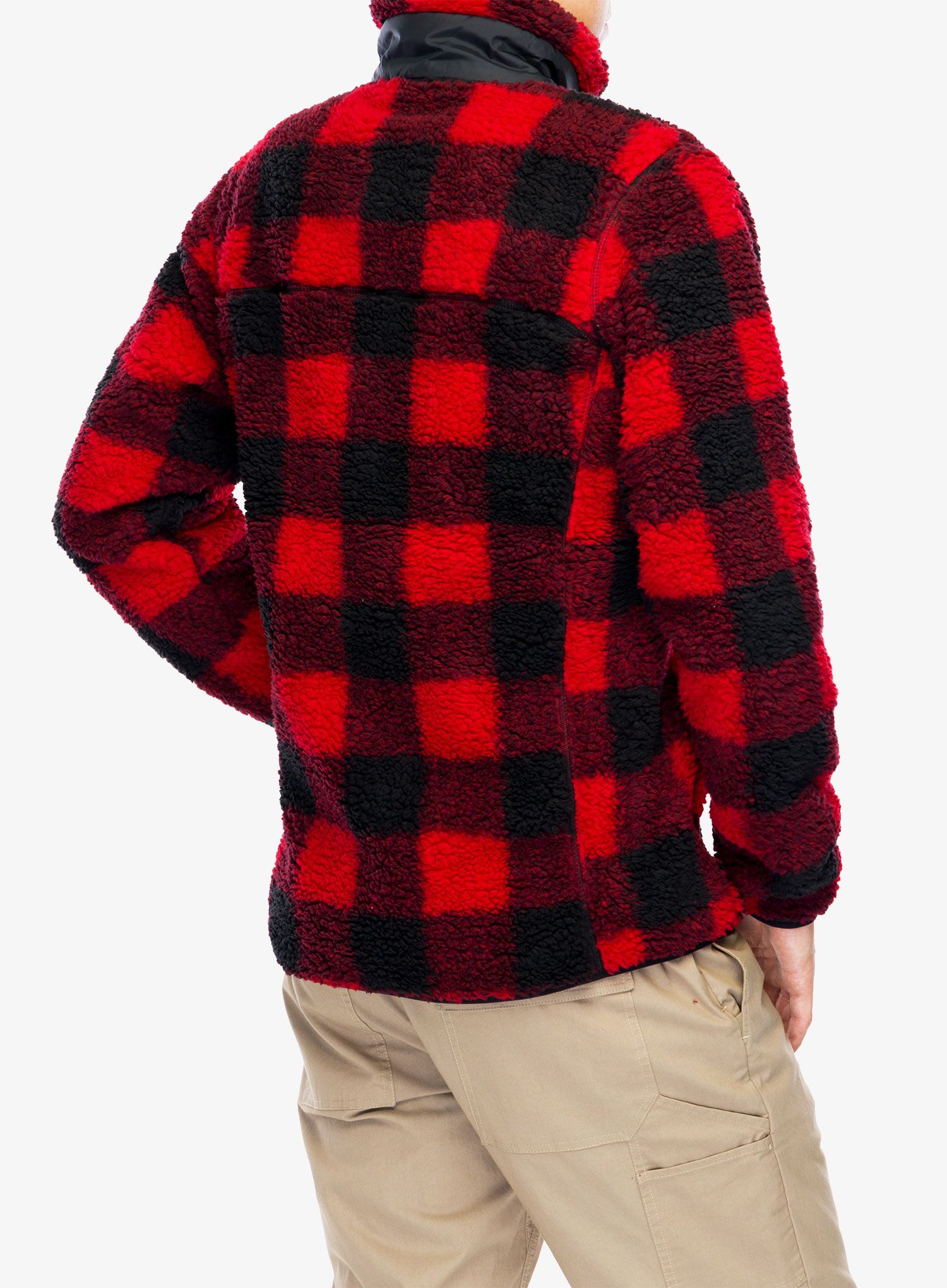 Fleecová mikina Columbia Winter Pass Printed Fleece II - mountain red check