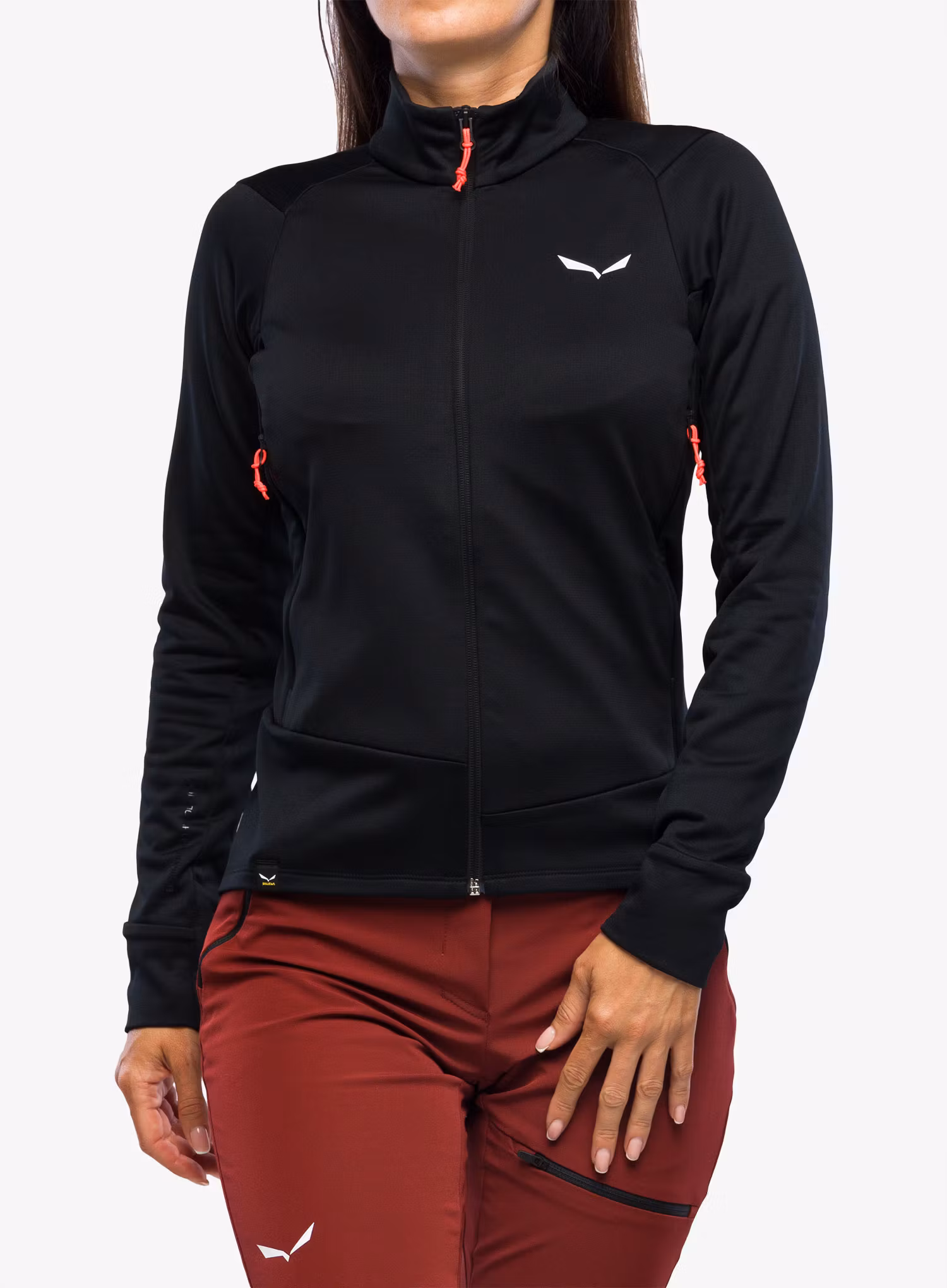 Fleecová mikina dámská Salewa Puez PL Jacket - black
