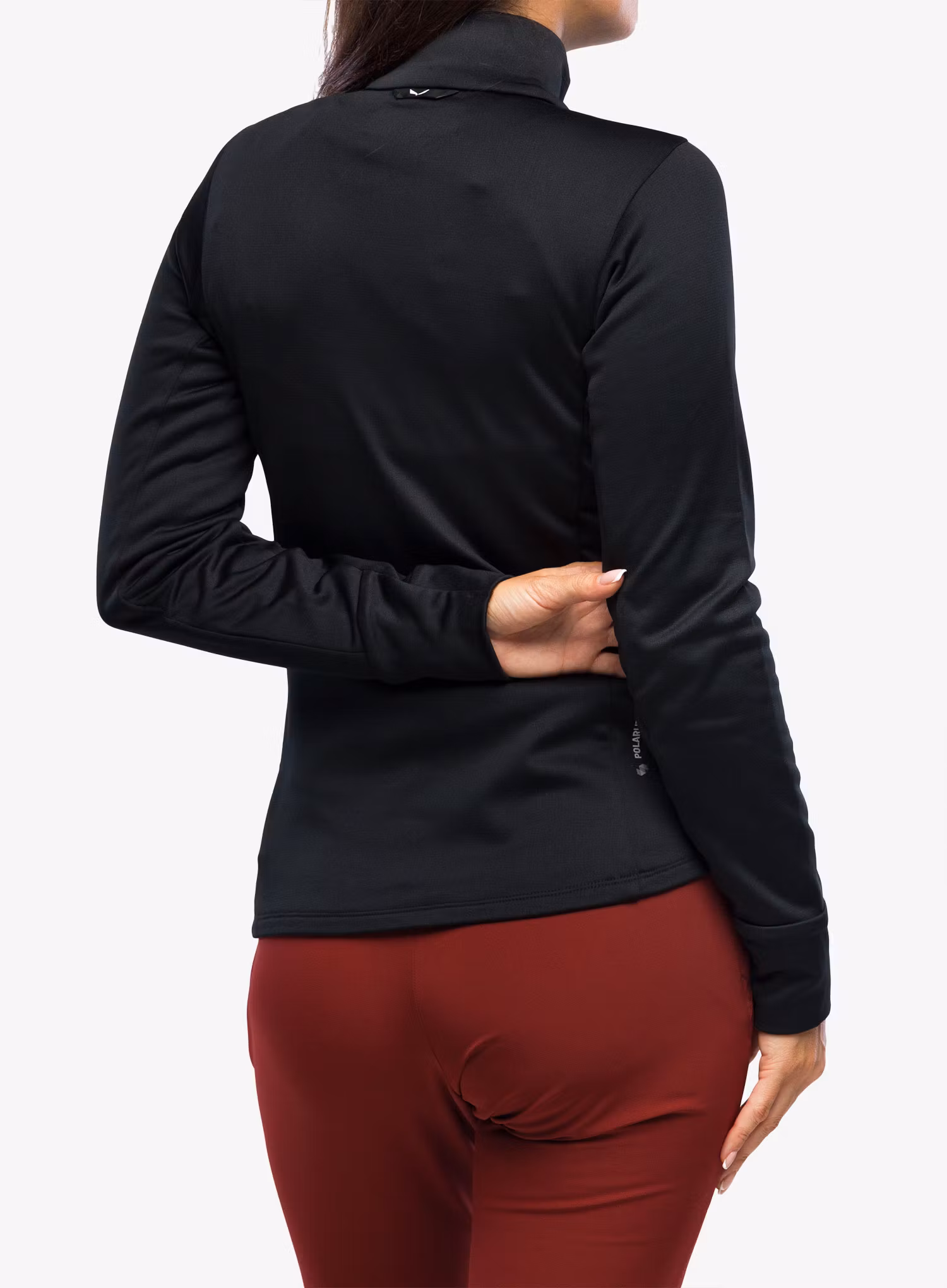 Fleecová mikina dámská Salewa Puez PL Jacket - black