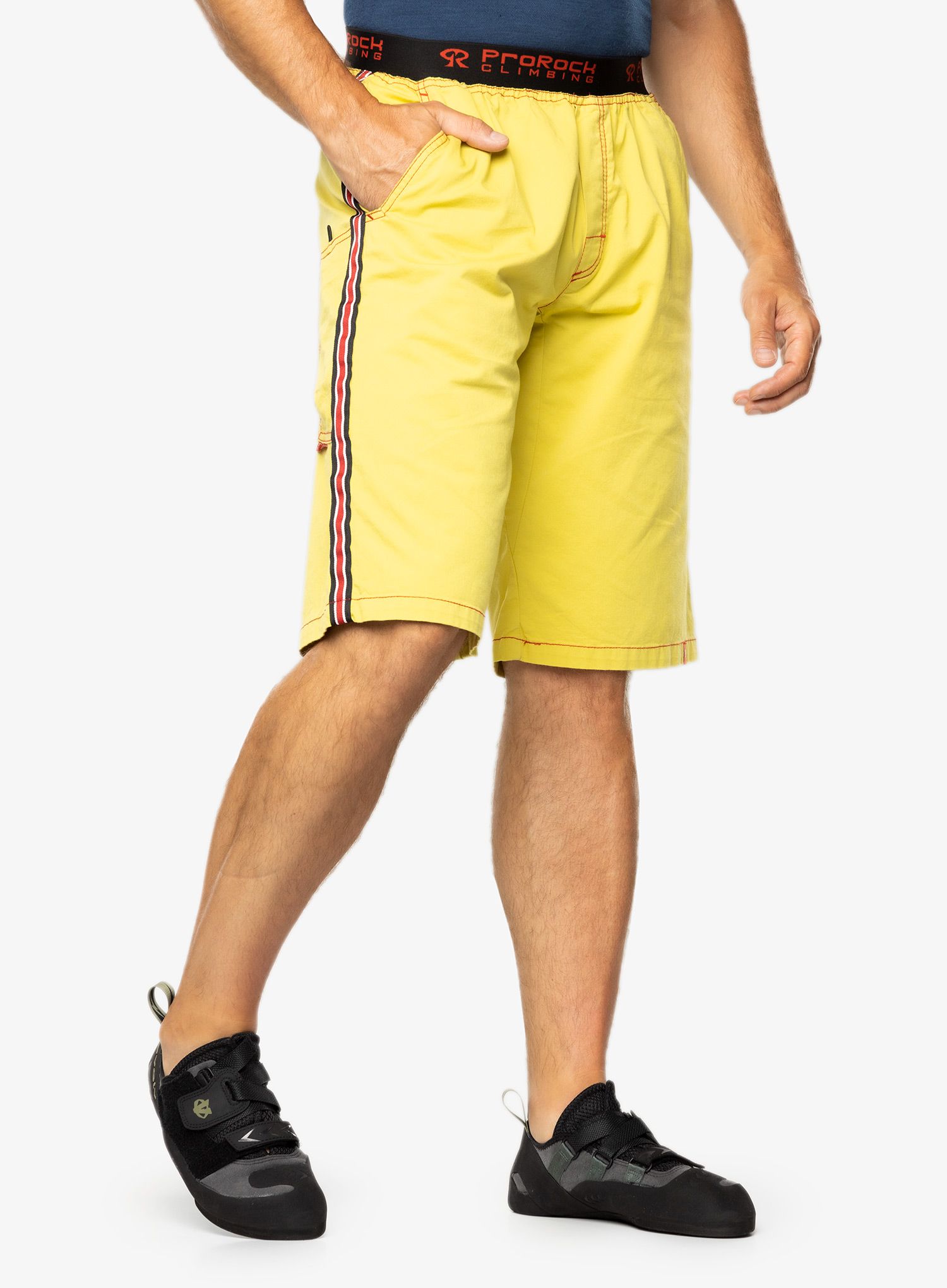 Lezecké kraťasy ProRock Roca Shorts - funky yellow