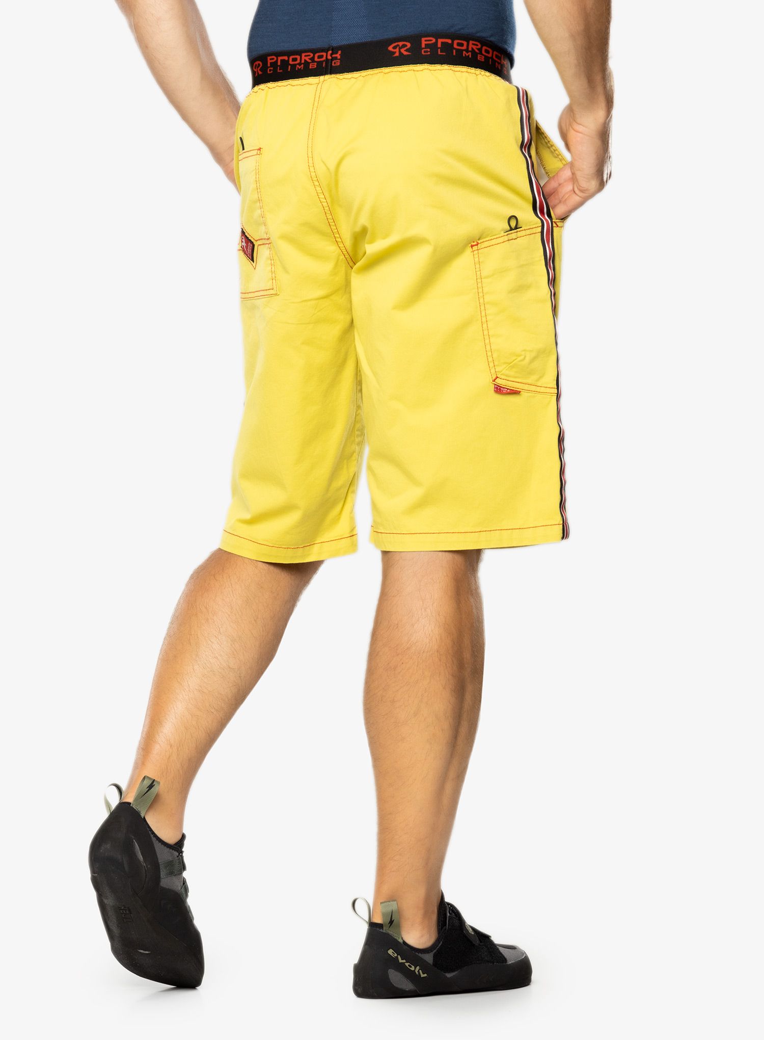 Lezecké kraťasy ProRock Roca Shorts - funky yellow