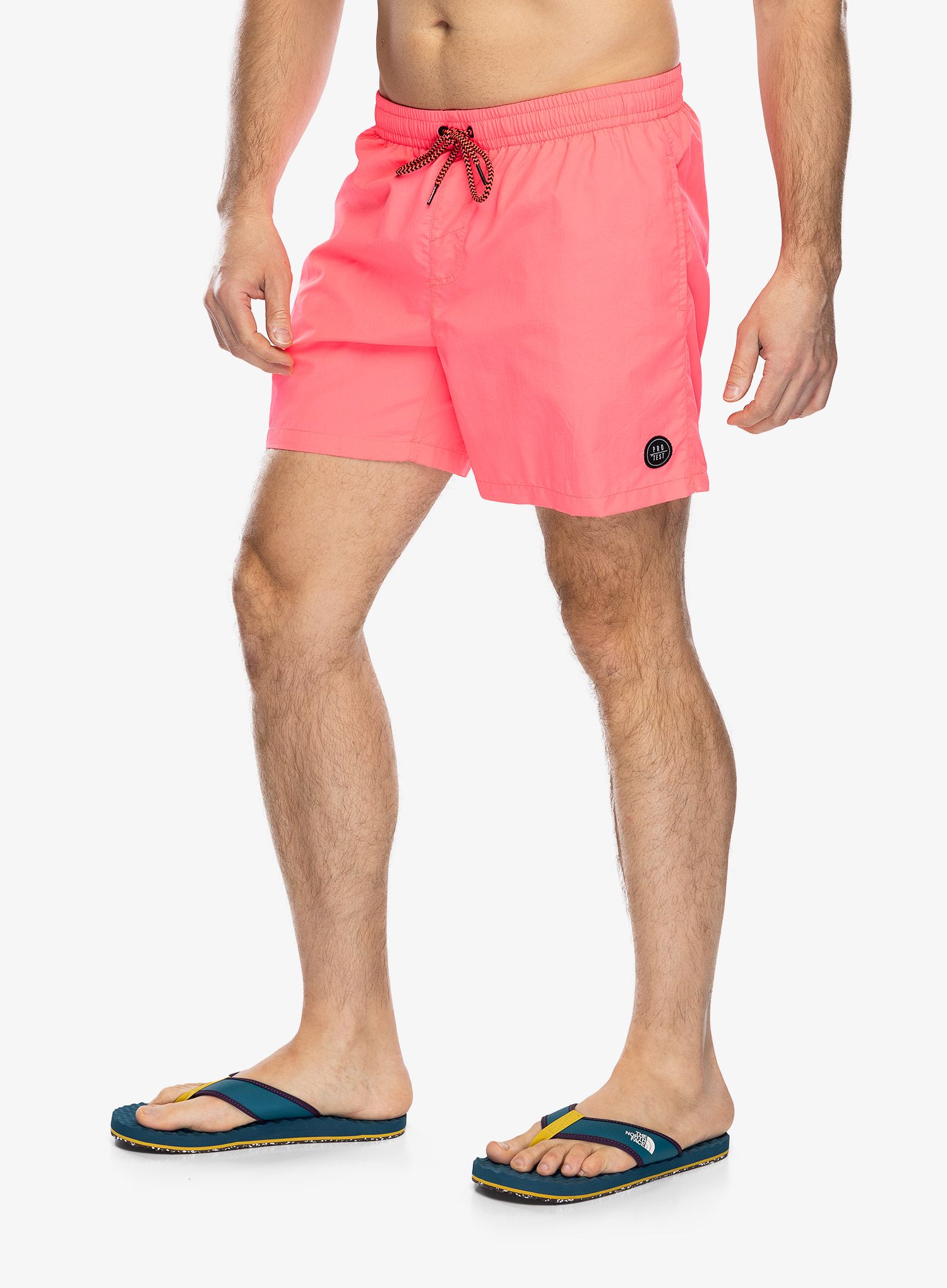 Kraťasy Protest Faster Swim Short - fluor pink