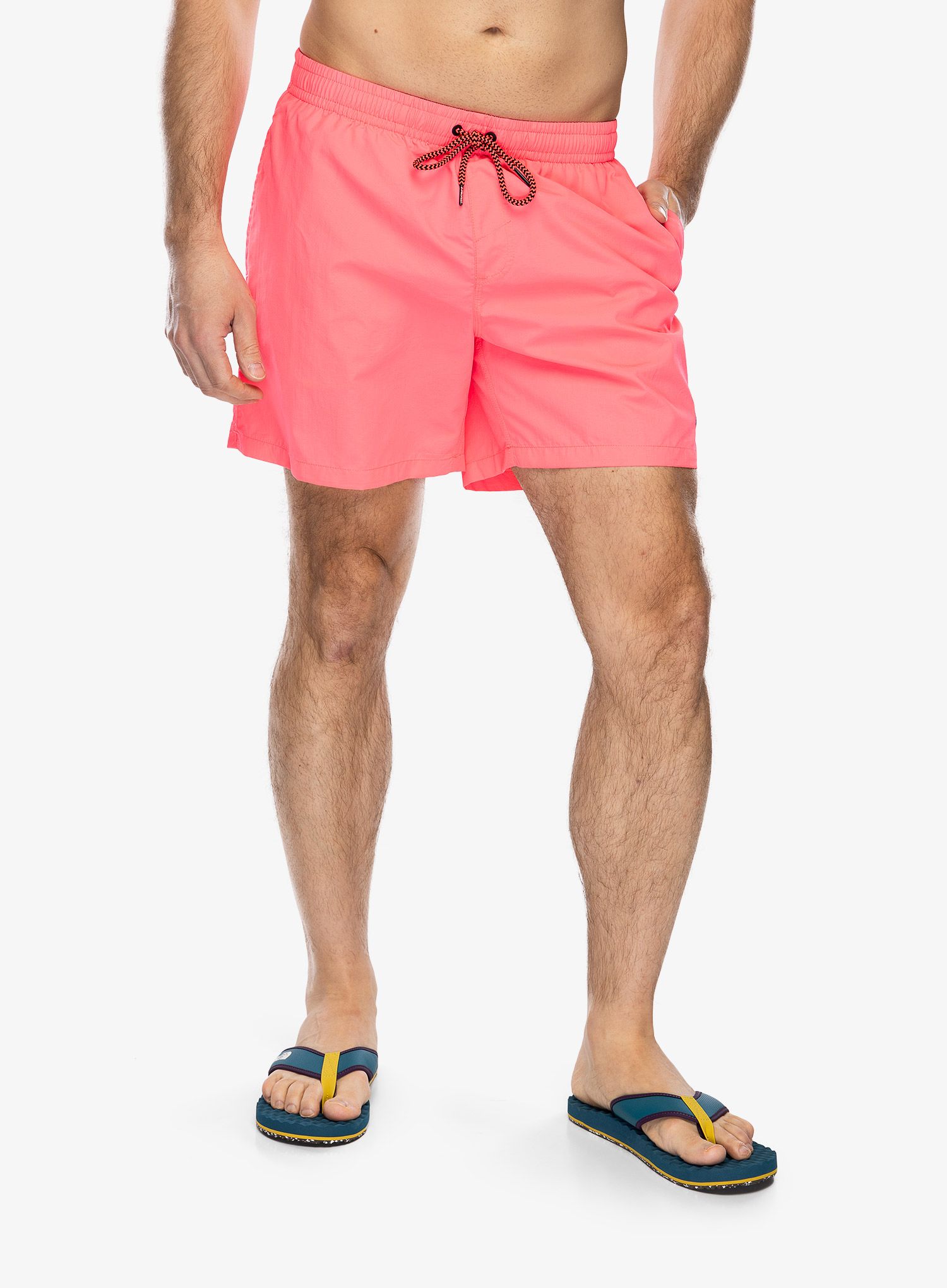 Kraťasy Protest Faster Swim Short - fluor pink