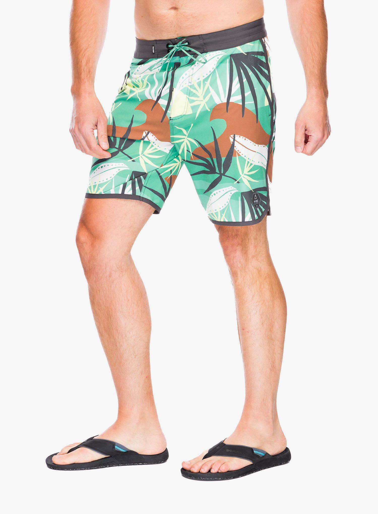 Kraťasy Protest Prtaddo Beachshort - frosty green