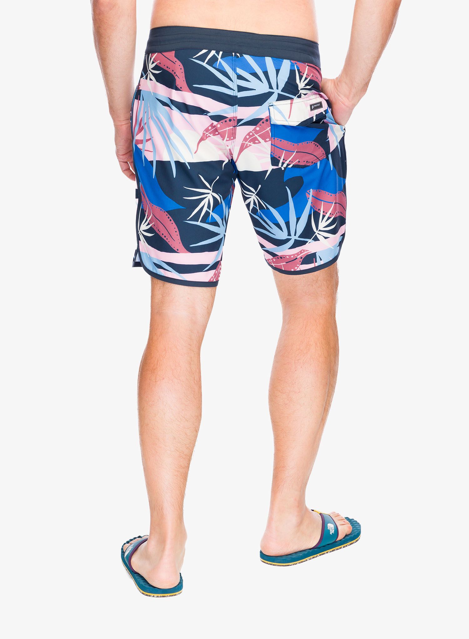 Kraťasy Protest Prtaddo Beachshort - night sky blue