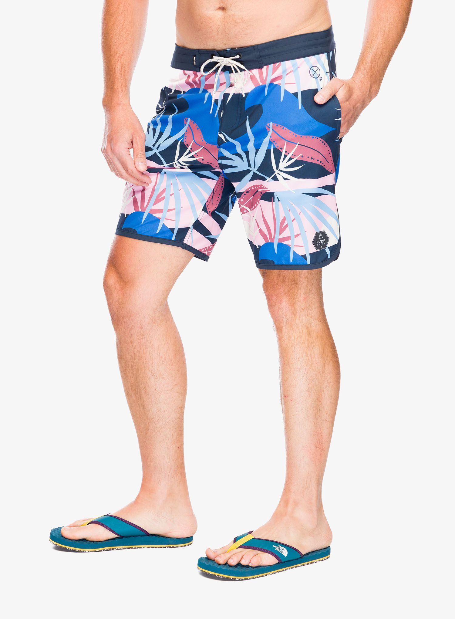 Kraťasy Protest Prtaddo Beachshort - night sky blue