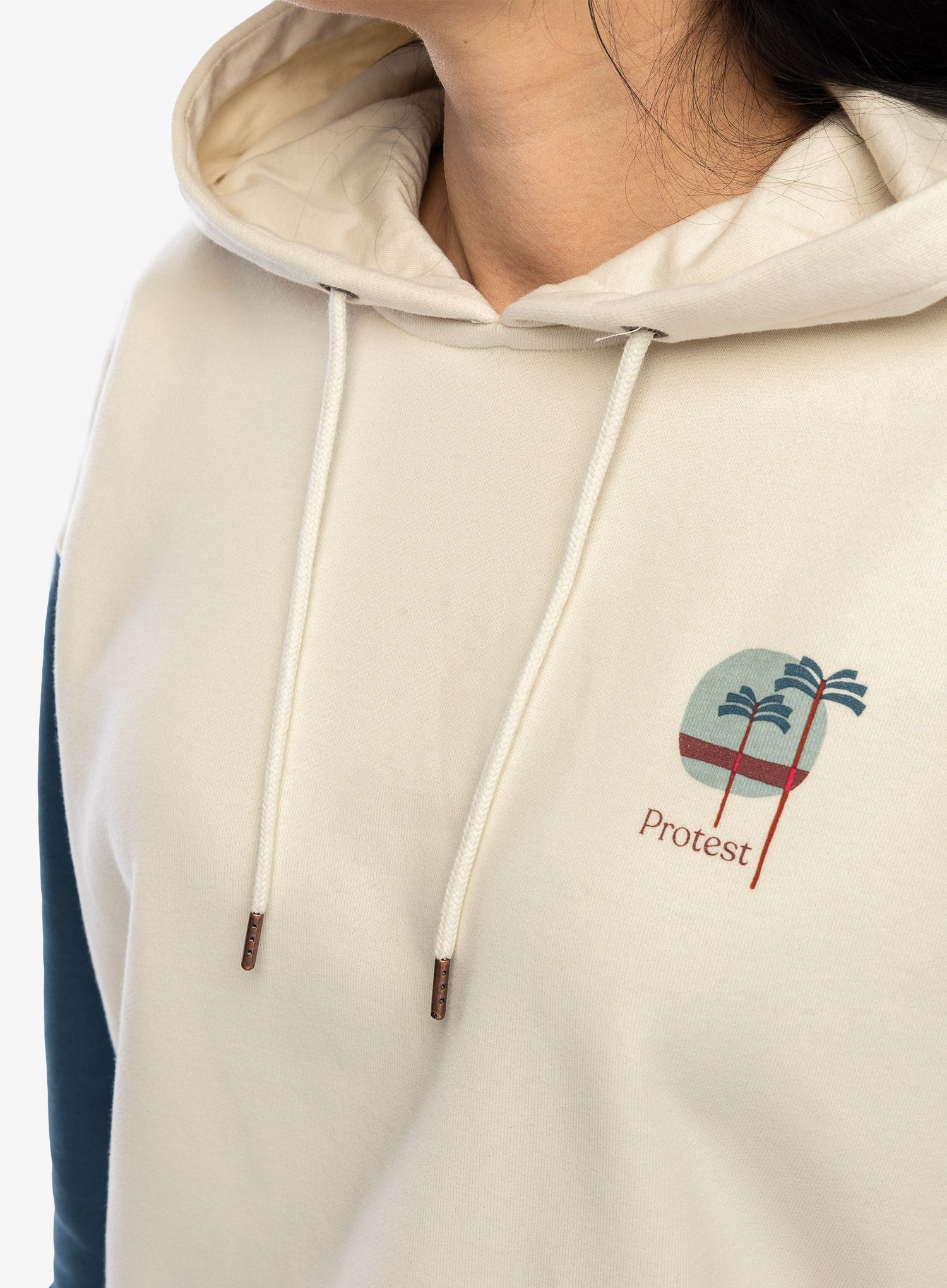 Dámská mikina Protest Prtbress Hoody - kit off white