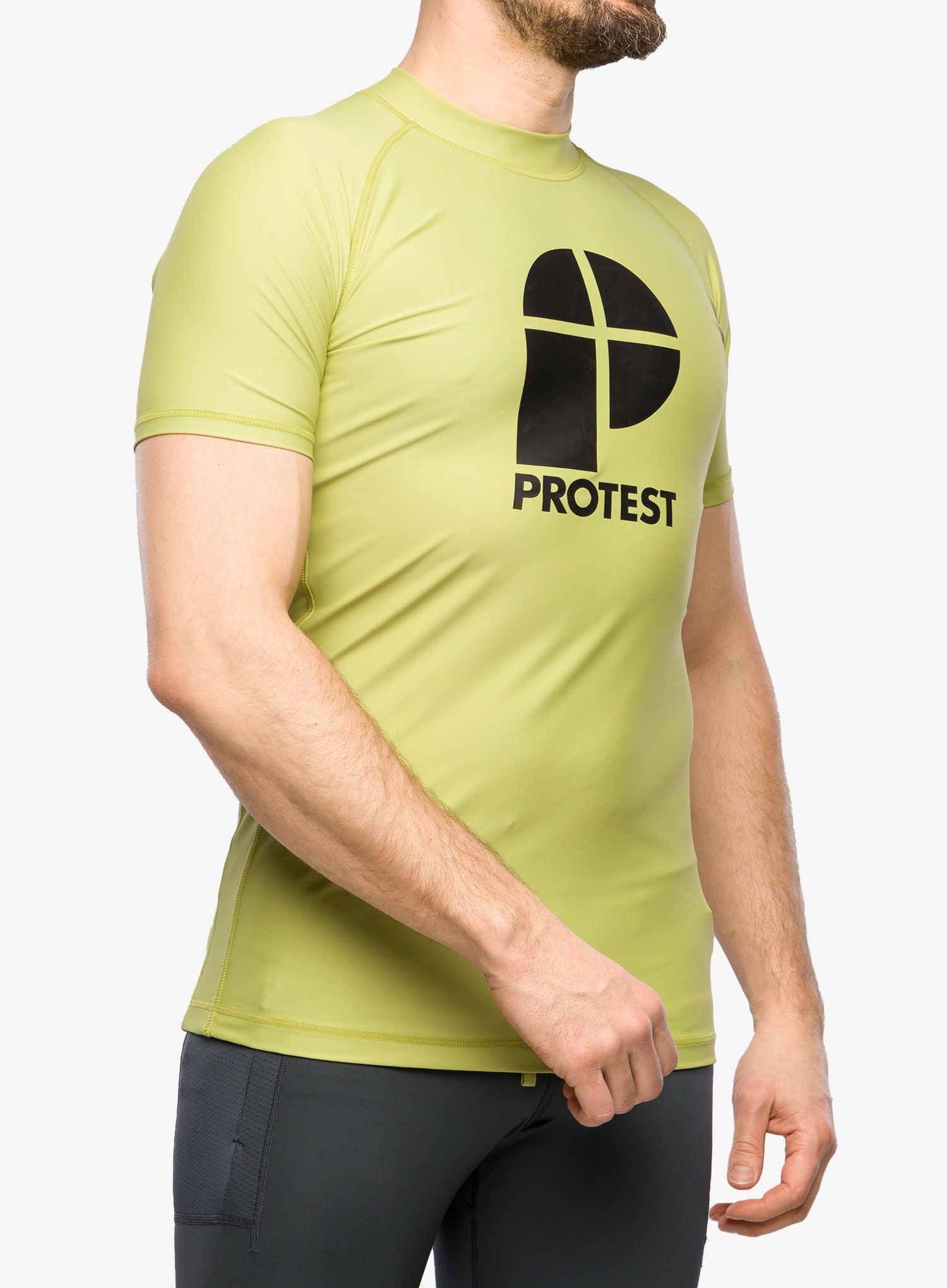 Pánské tričko Protest Prtcater Lycra - algae green