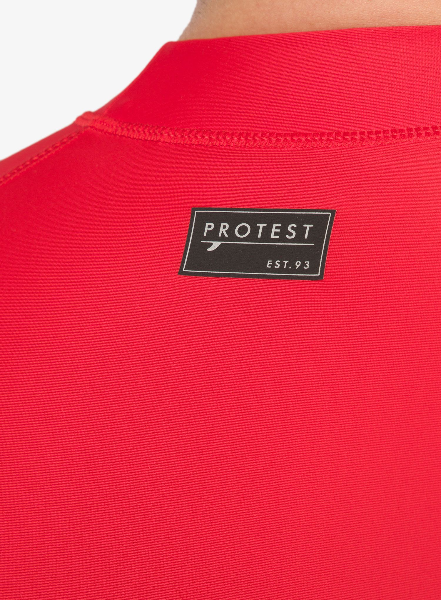 Tričko s potiskem Protest Prtcater Lycra - tomato