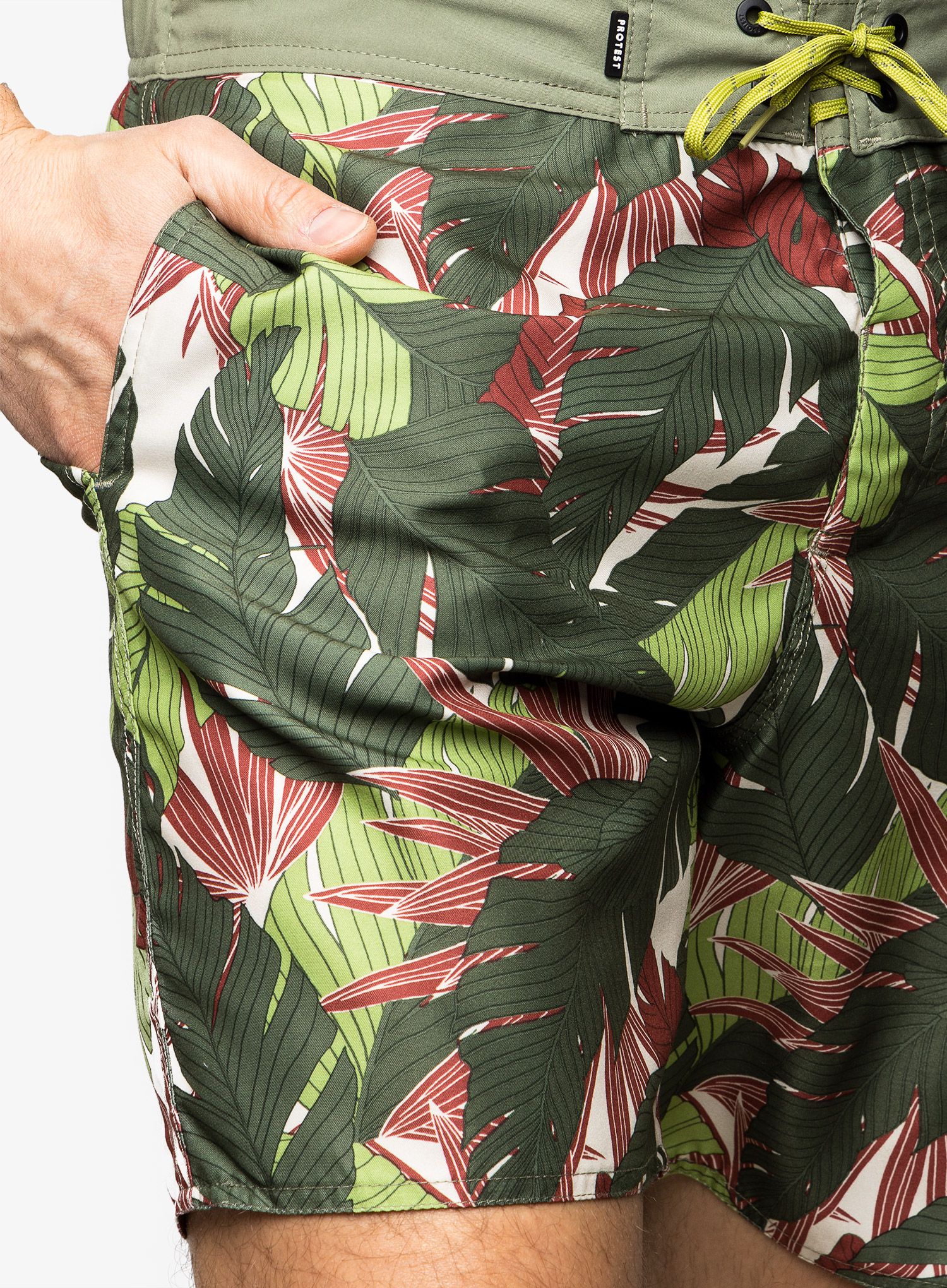 Pánské kraťasy Protest Prtdurban Board Short - artichoke green