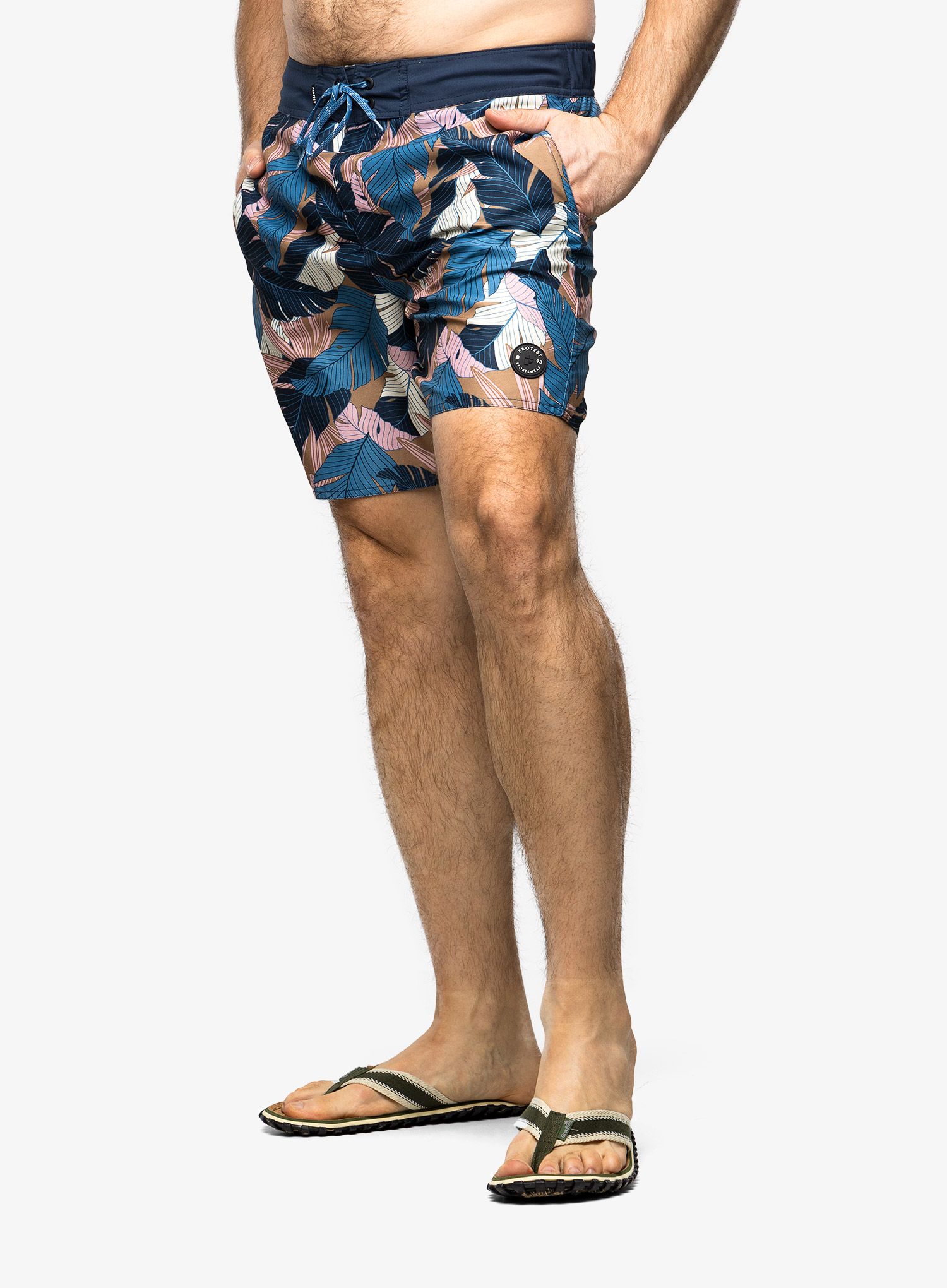 Kraťasy Protest Prtdurban Board Short - river blue