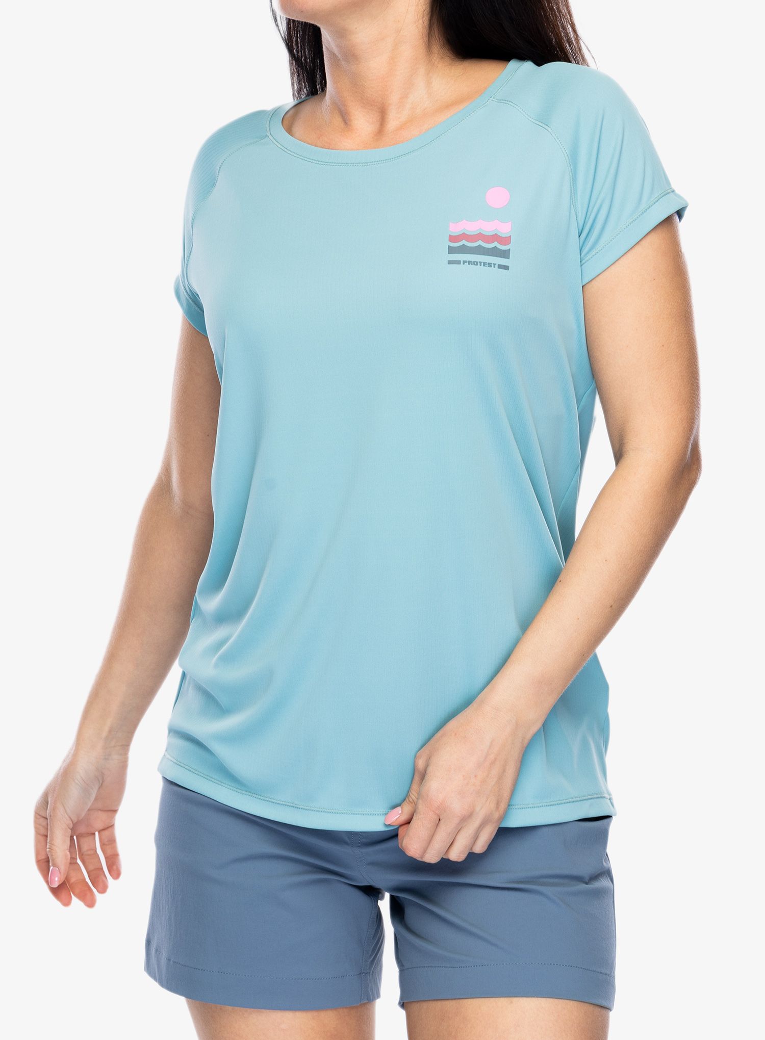 Dámské rychleschnoucí triko Protest Prtixy Surf T Short Sleeves - vision blue