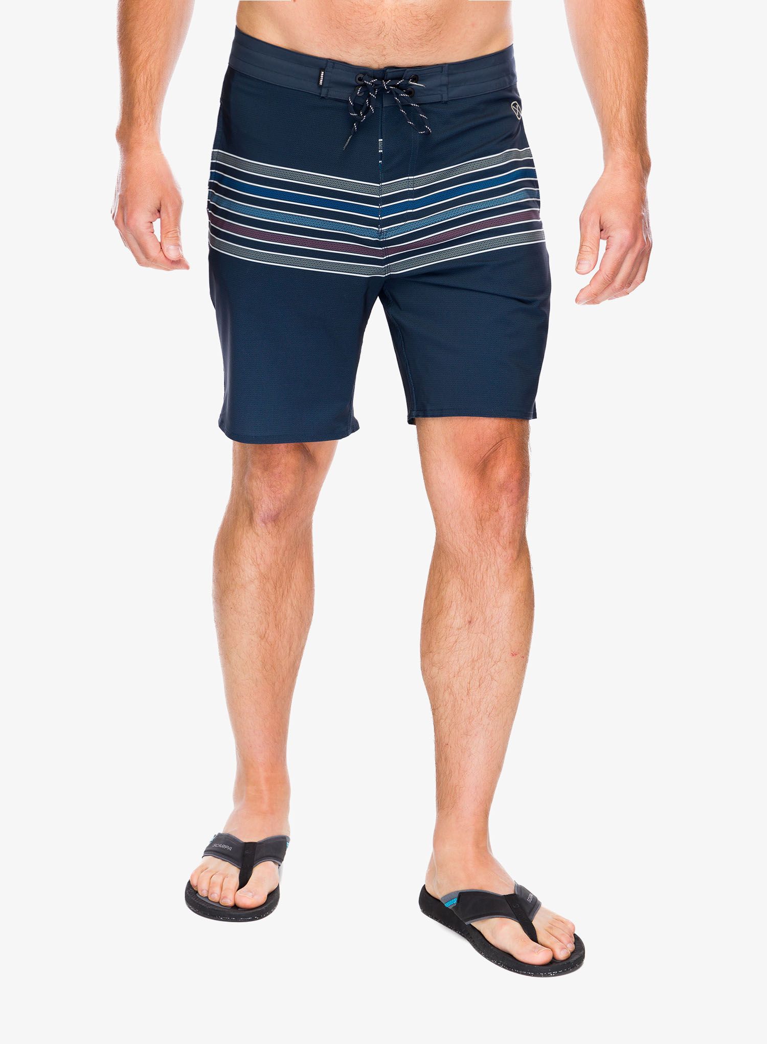 Kraťasy Protest Prtjacker Beachshort - night sky blue