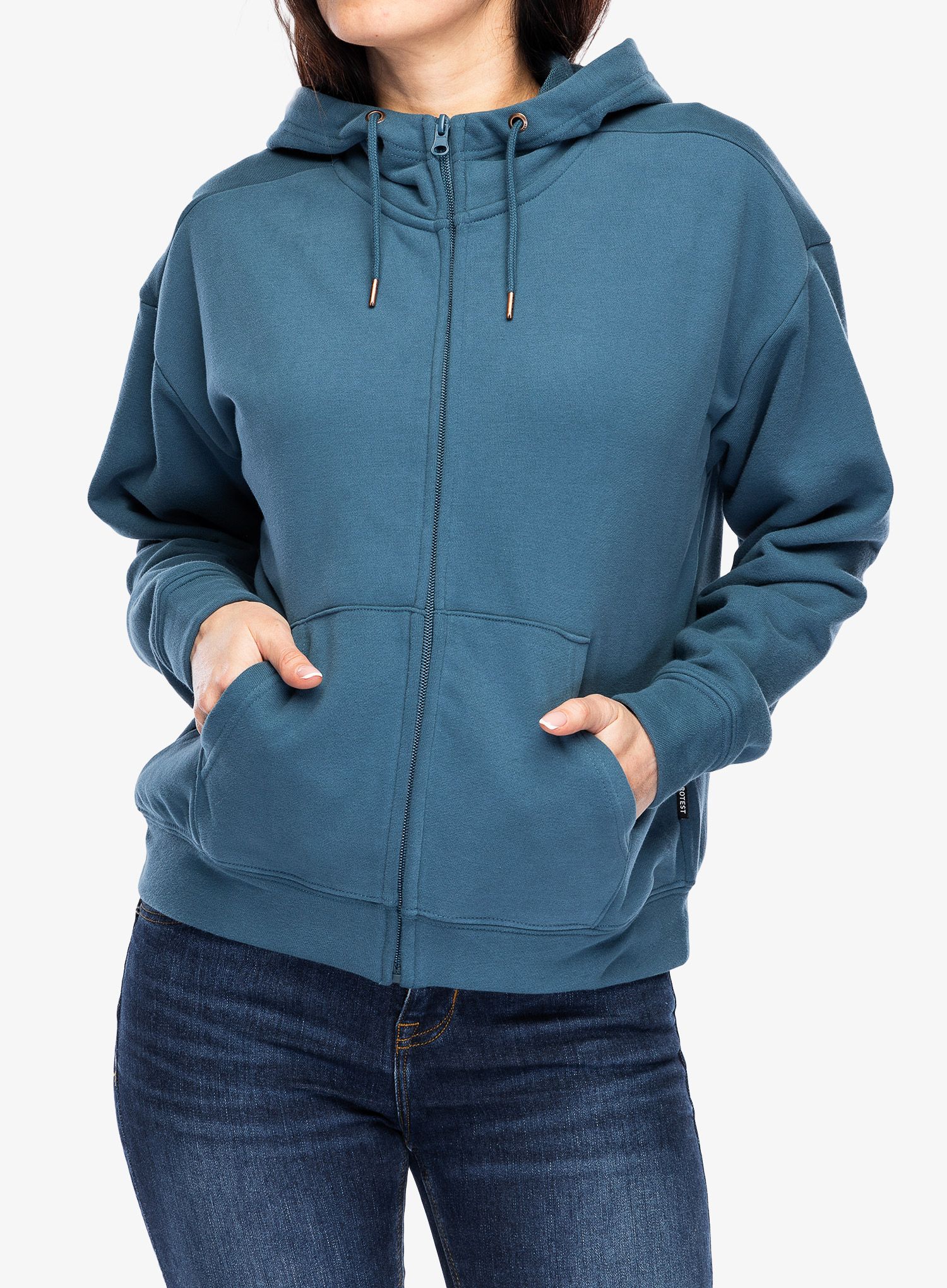 Dámská mikina s kapucí Protest Prtkay Hoody - raku blue