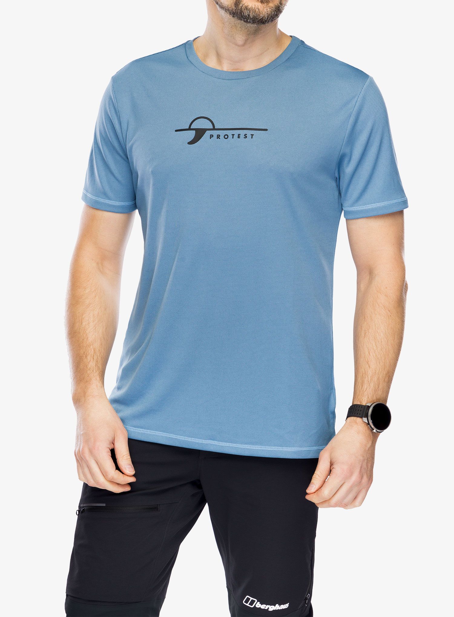 Rychleschnoucí triko Protest Prtlegundi Surf T-Shirt - river blue