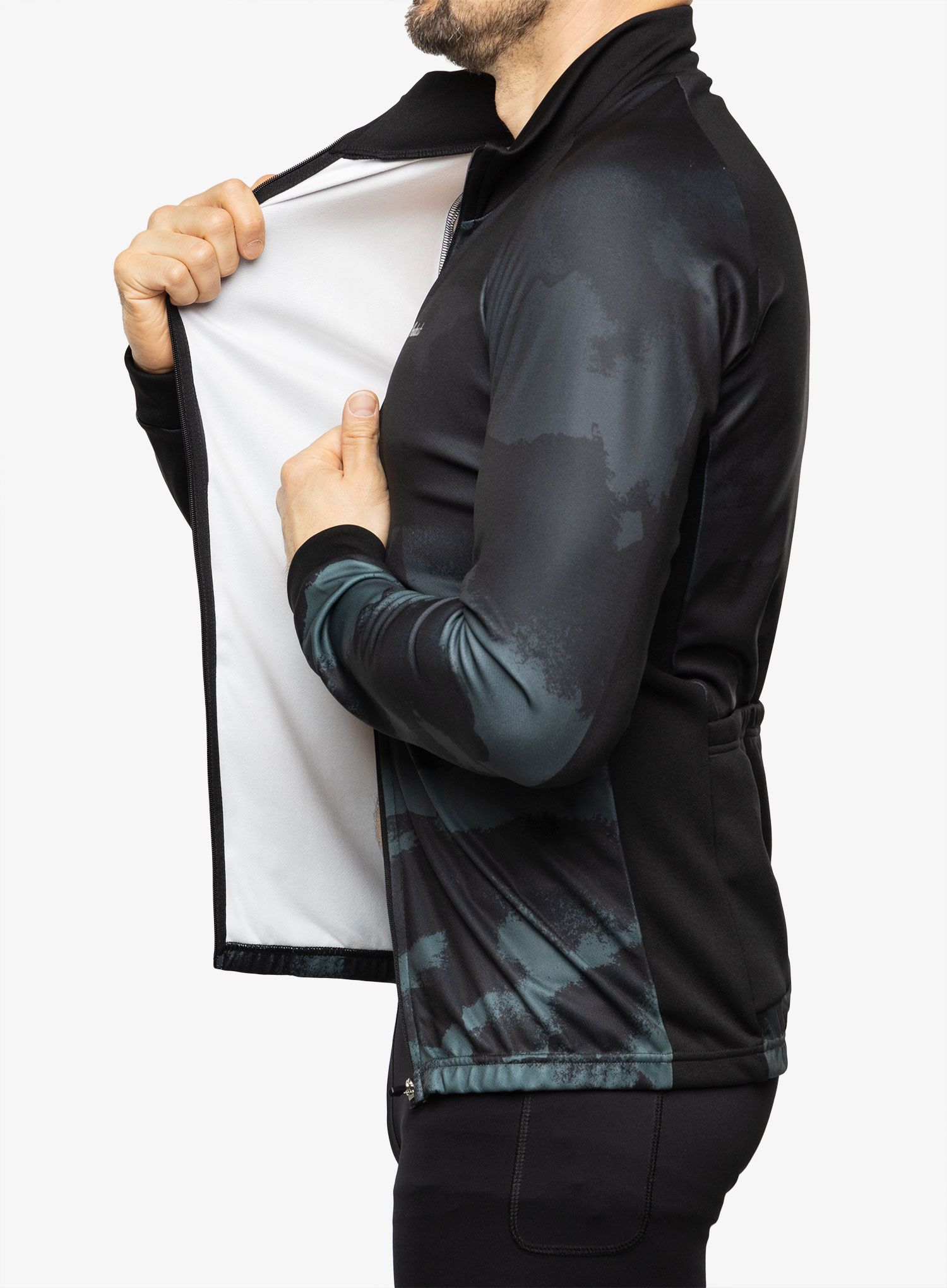 Cyklistická mikina Protest Prtpoppel Cycling Jacket - true black