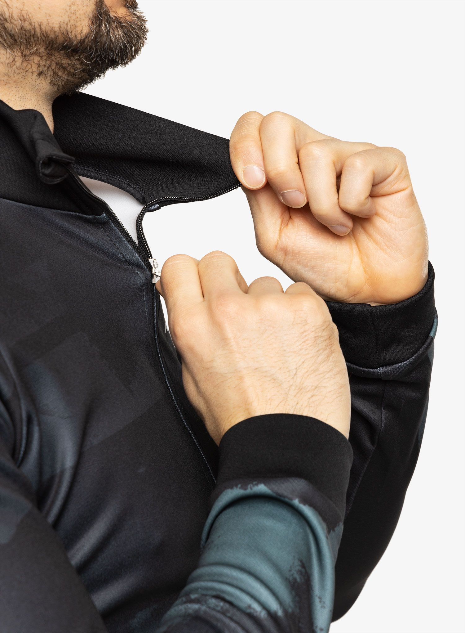 Cyklistická mikina Protest Prtpoppel Cycling Jacket - true black
