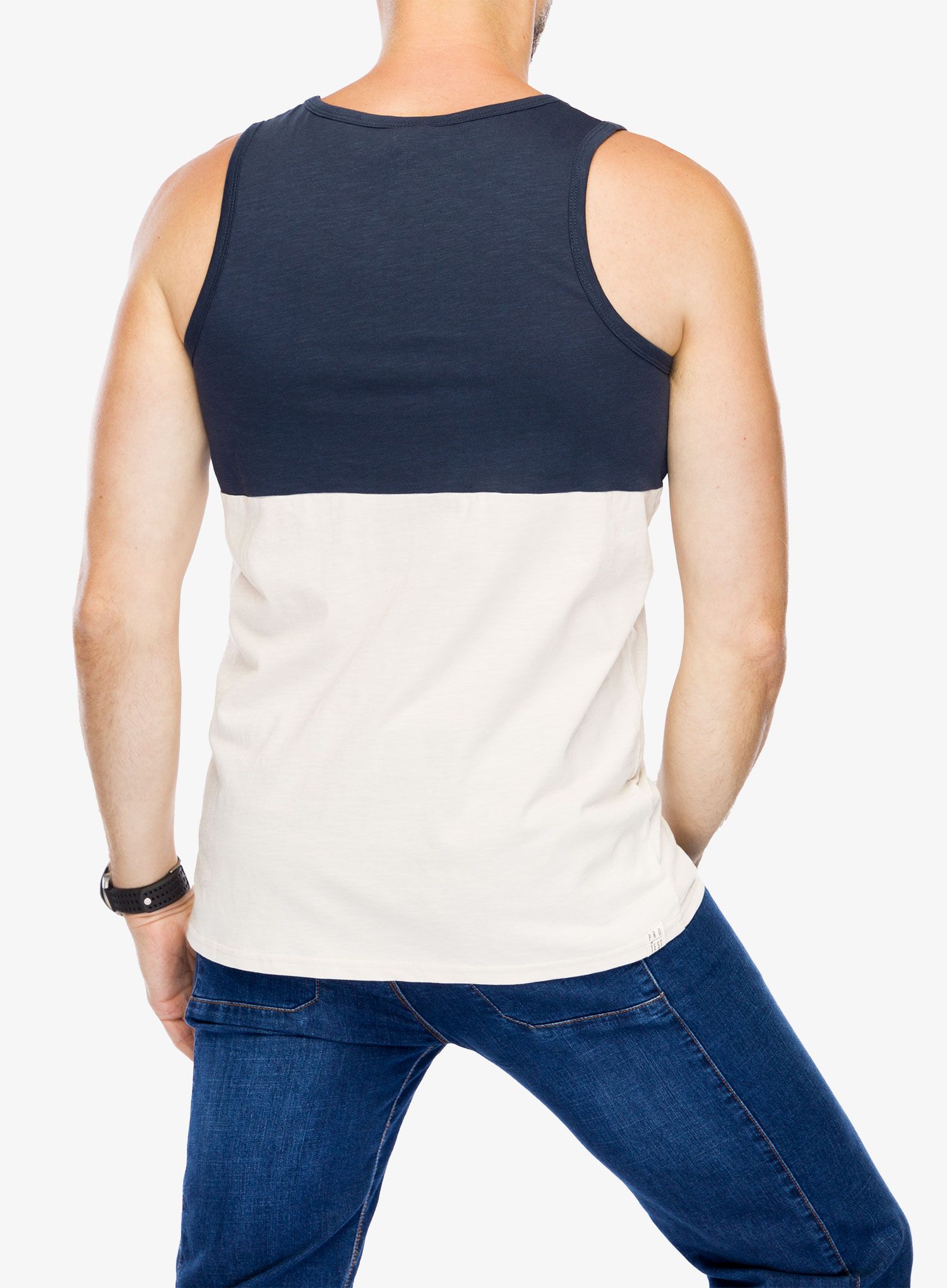 Tričko Protest Prtsamo Singlet - kit off white
