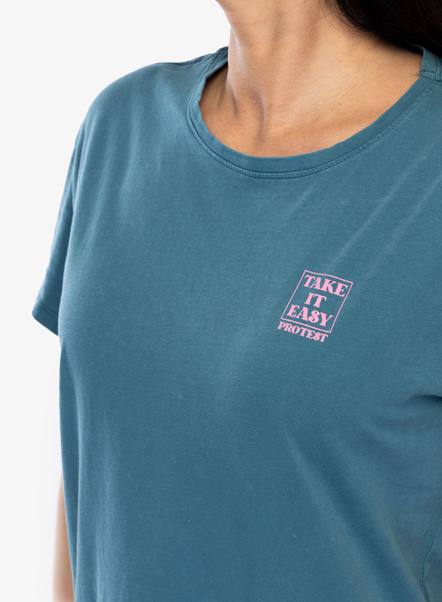 Bavlněné tričko dámské Protest Prtxue T-Shirt - raku blue