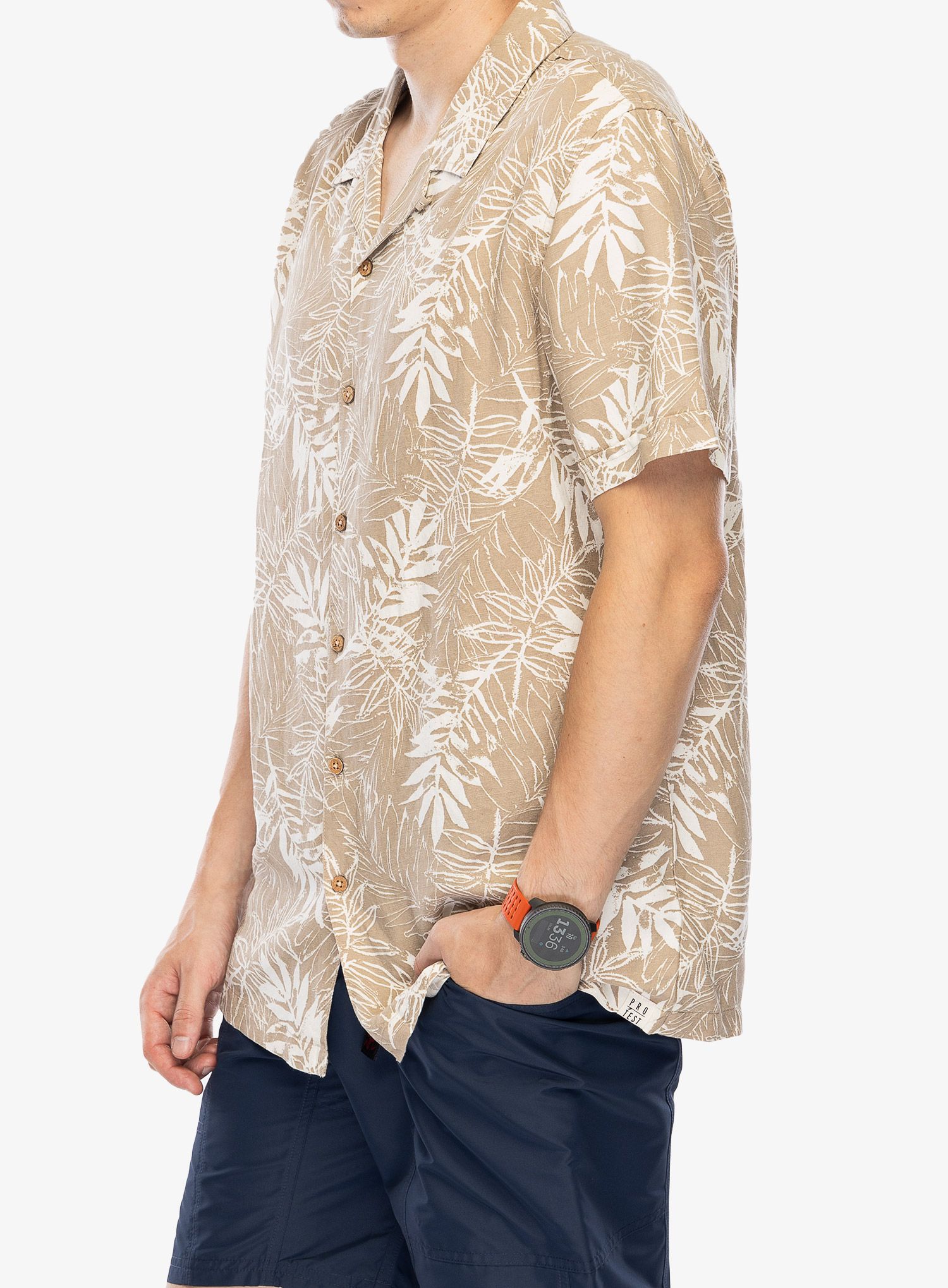 Turistická košile Protest Prtypton Shirt Short Sleeves - bamboo beige
