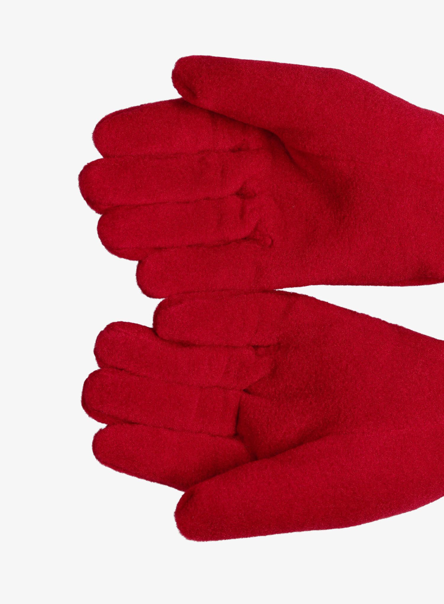 Fleecové rukavice Kanfor Asele - red