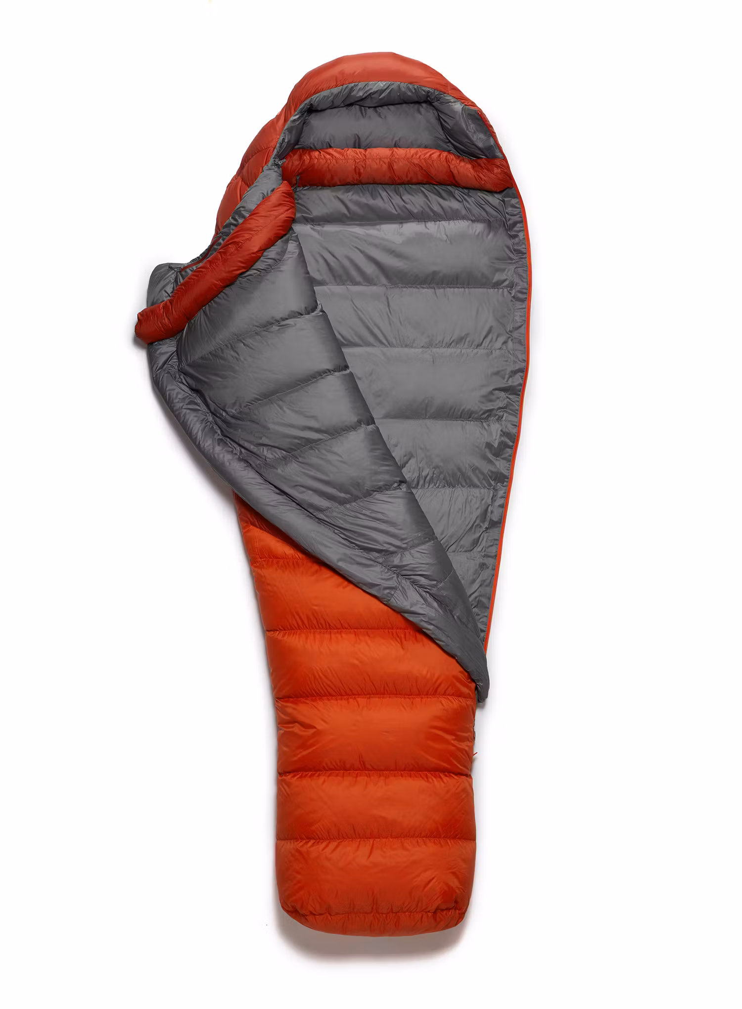 Perovy spacák Rab Alpine 600 (185 cm) - red clay