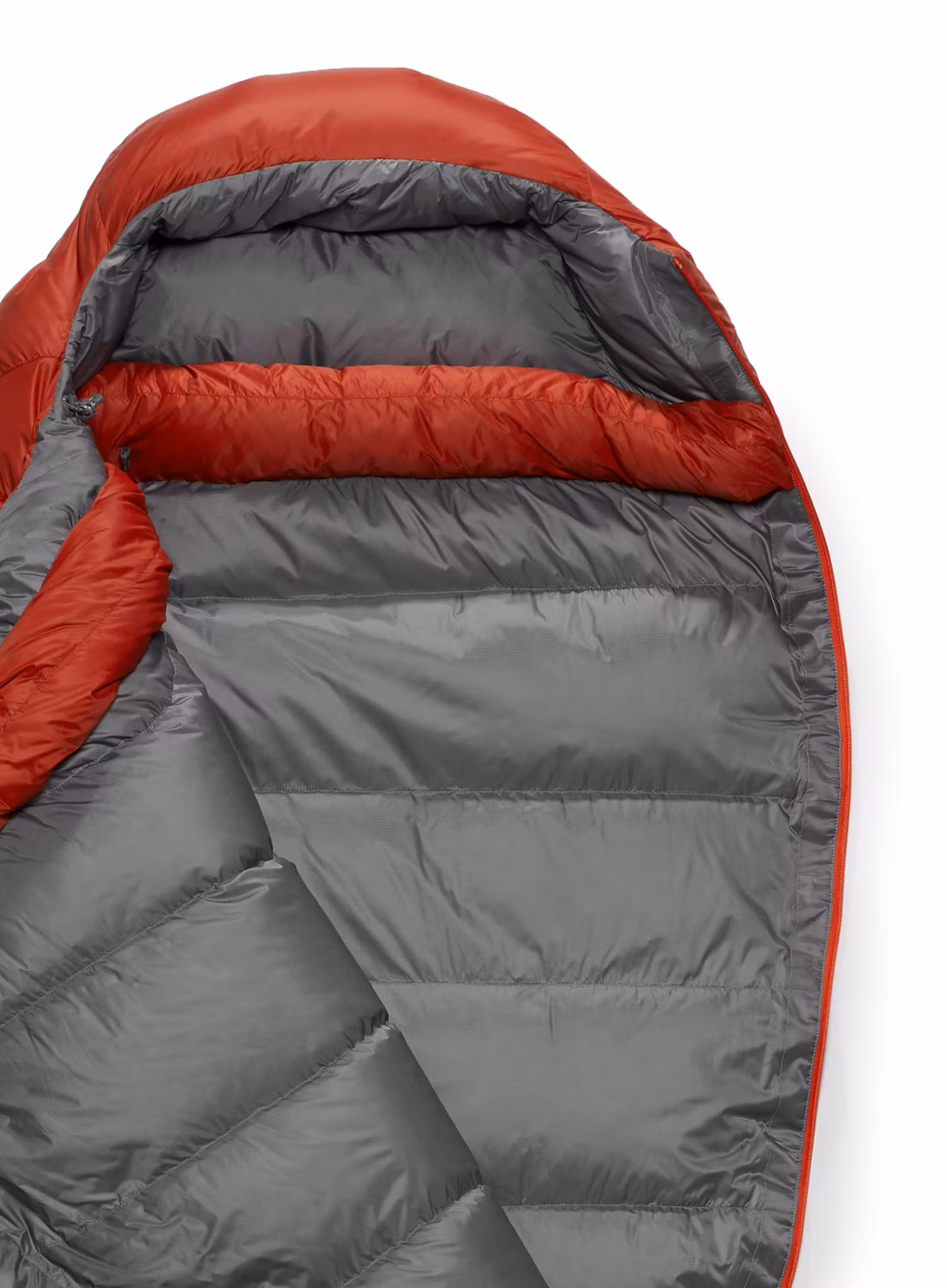 Perovy spacák Rab Alpine 600 (185 cm) - red clay
