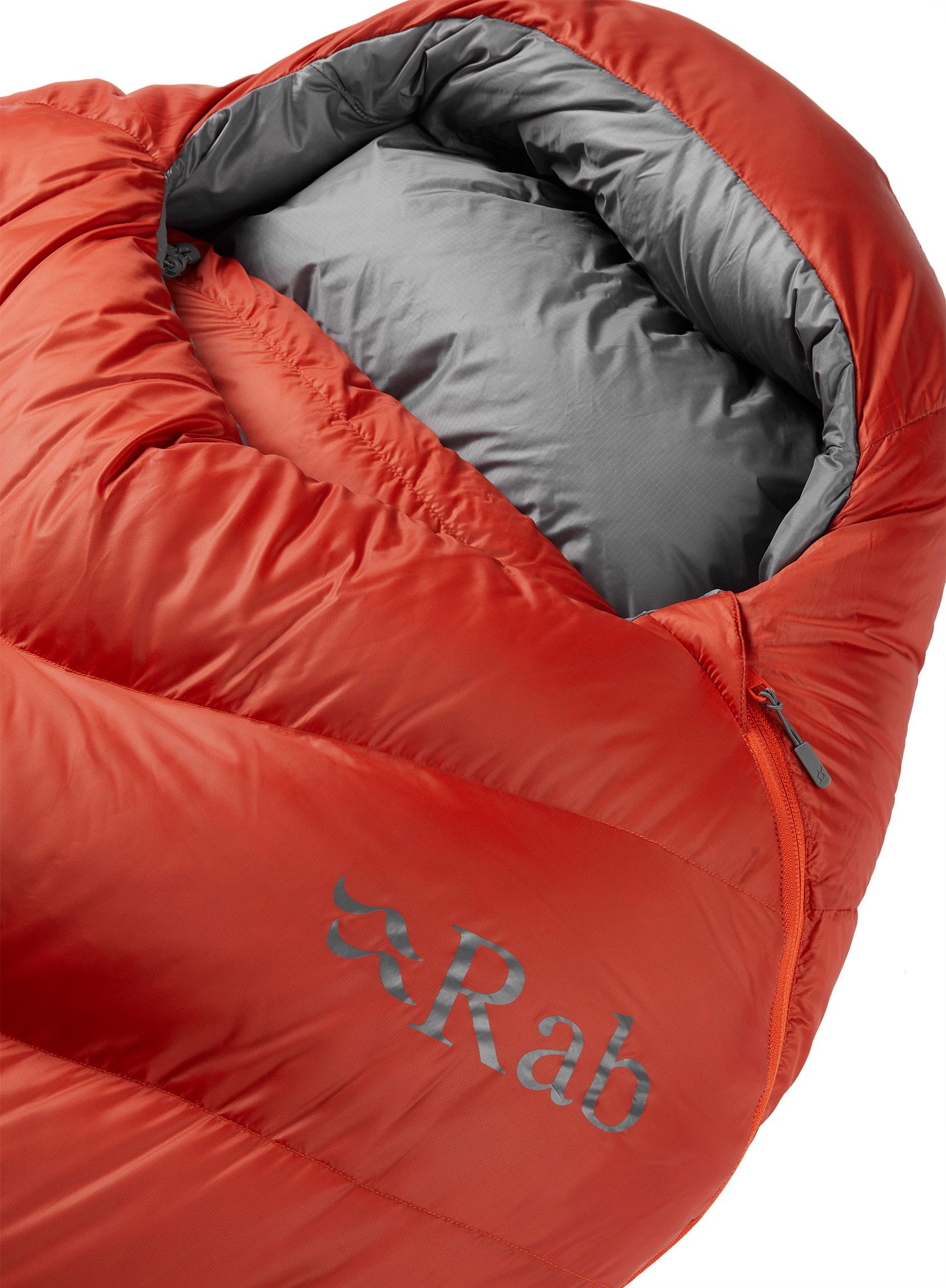 Perovy spacák Rab Alpine 600 (185 cm) - red clay