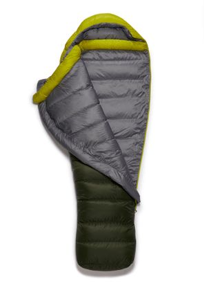 Perovy spacák Rab Alpine 800 (185 cm) - zest
