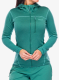 Dámská mikina s kapucí Rab Ascendor Hoody - eucalyptus