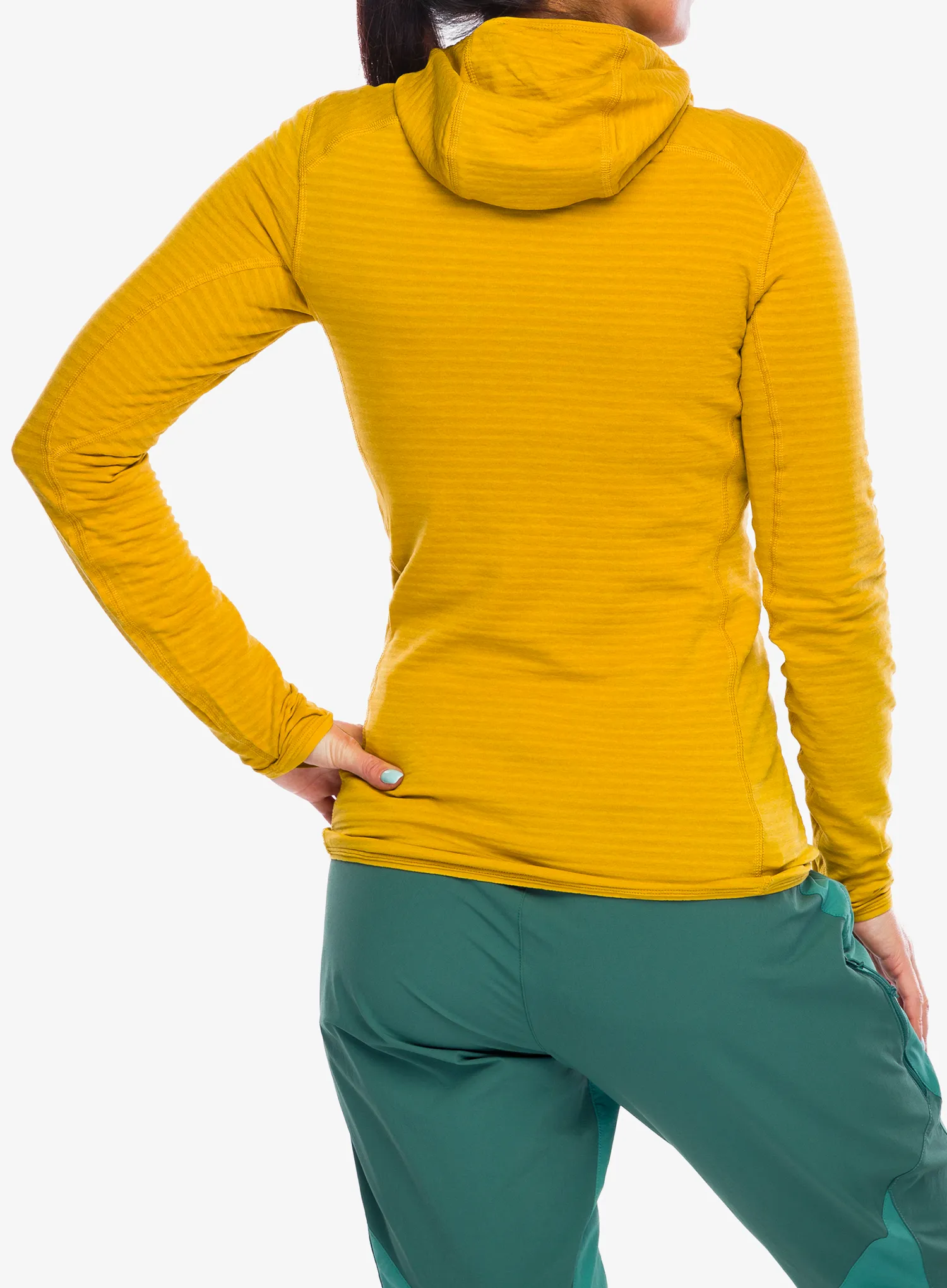 Dámská mikina s kapucí Rab Ascendor Light Hoody - sahara