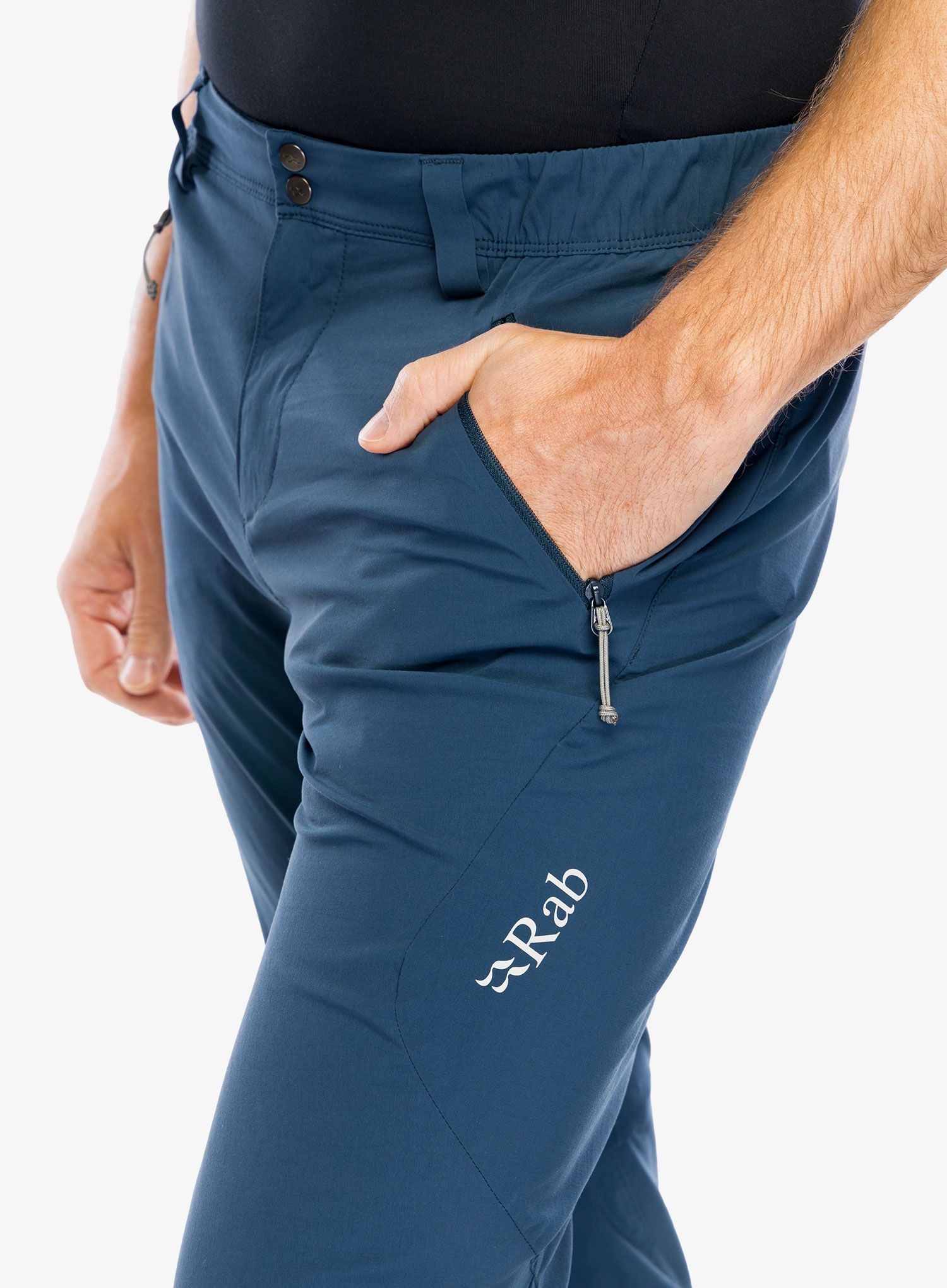 Trekové kalhoty Rab Ascendor Light Pants - tempest blue
