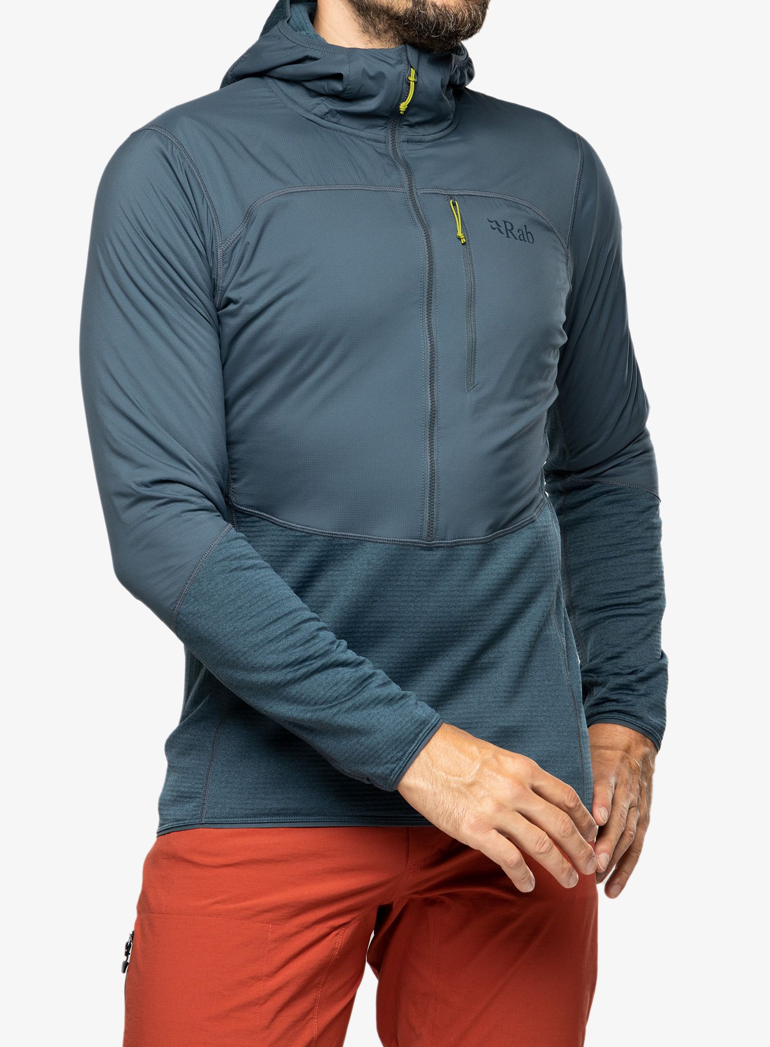 Mikina Rab Ascendor Summit Hoody - orion blue