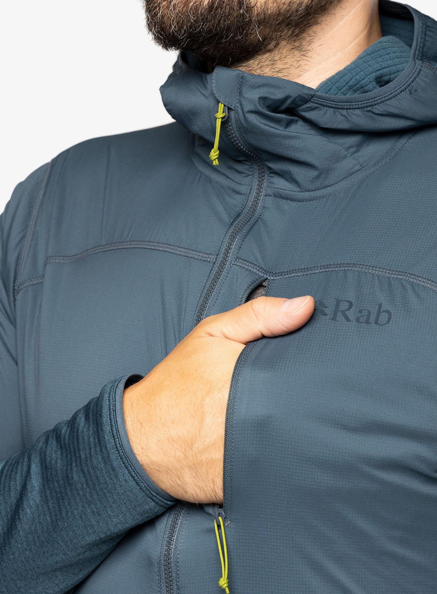 Mikina Rab Ascendor Summit Hoody - orion blue