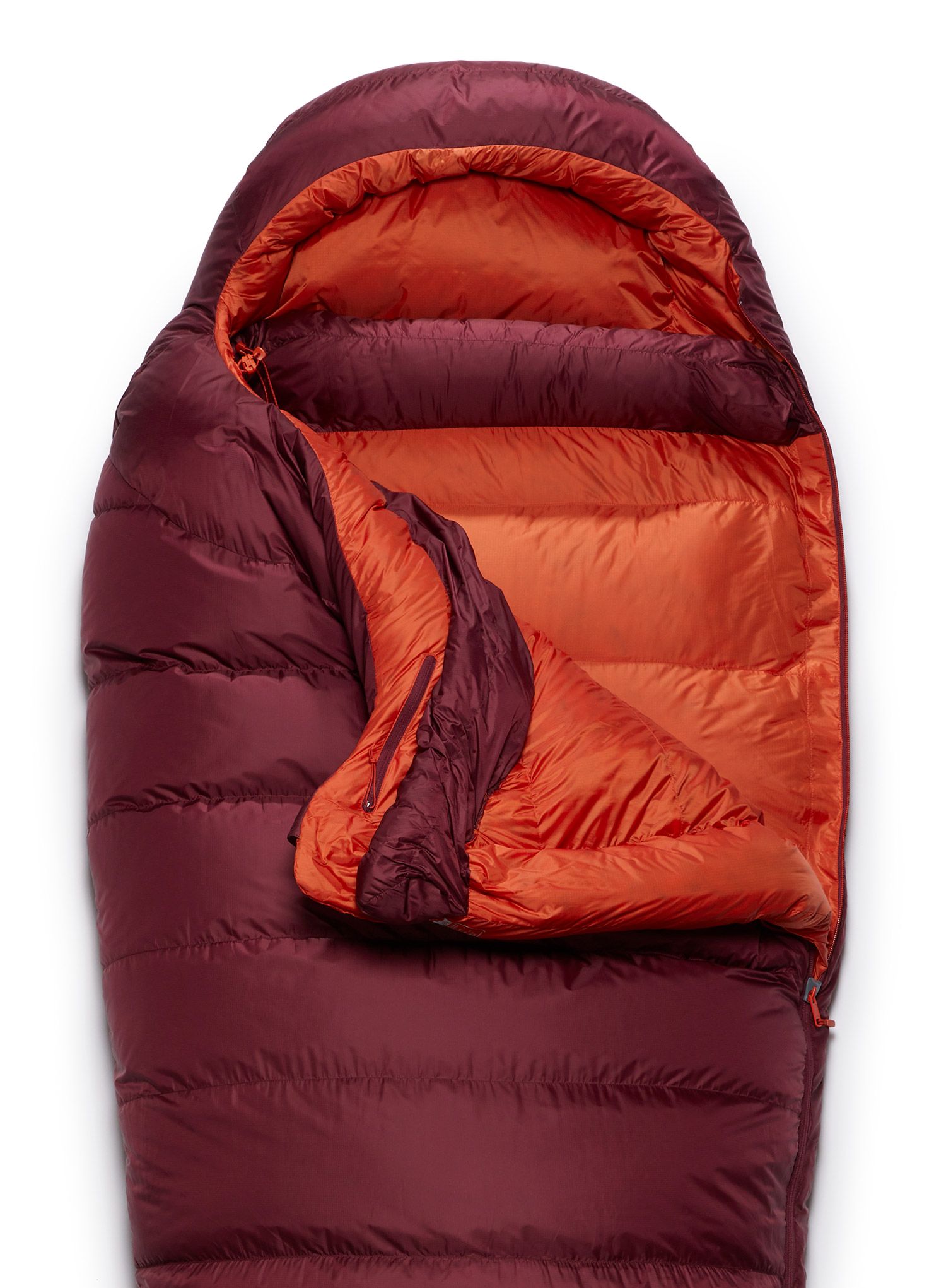 Dámský péřový spacák Rab Ascent 900 (170 cm) - deep heather