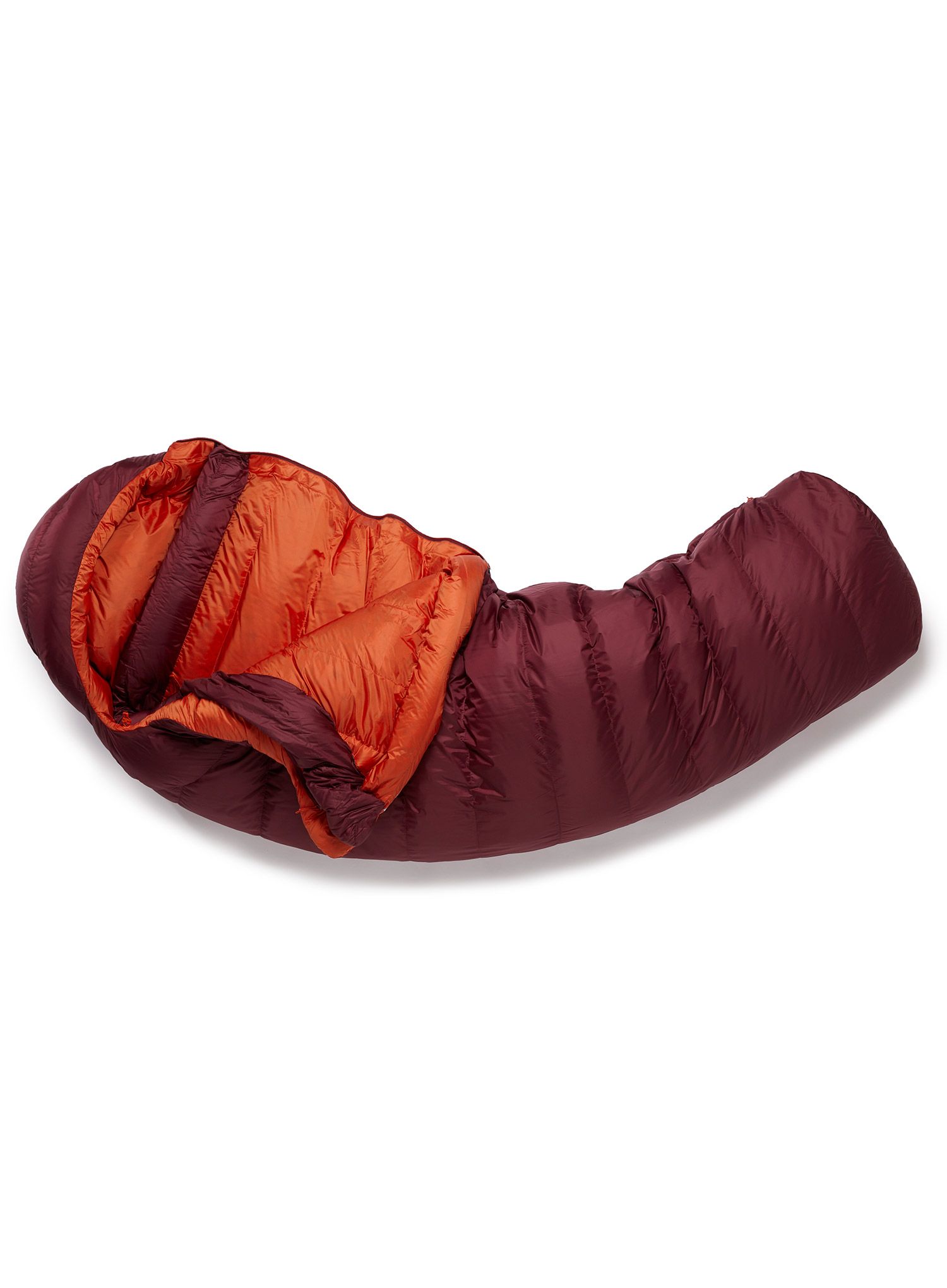 Dámský péřový spacák Rab Ascent 900 (170 cm) - deep heather
