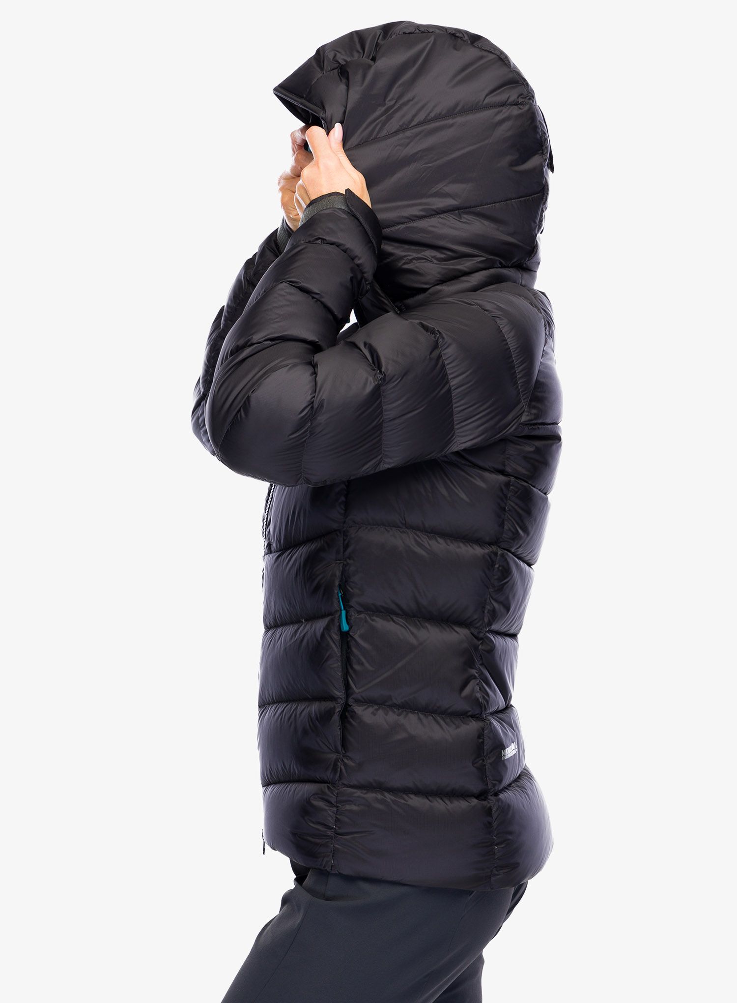 Dámská péřová bunda Rab Axion Pro Jacket - anthracite