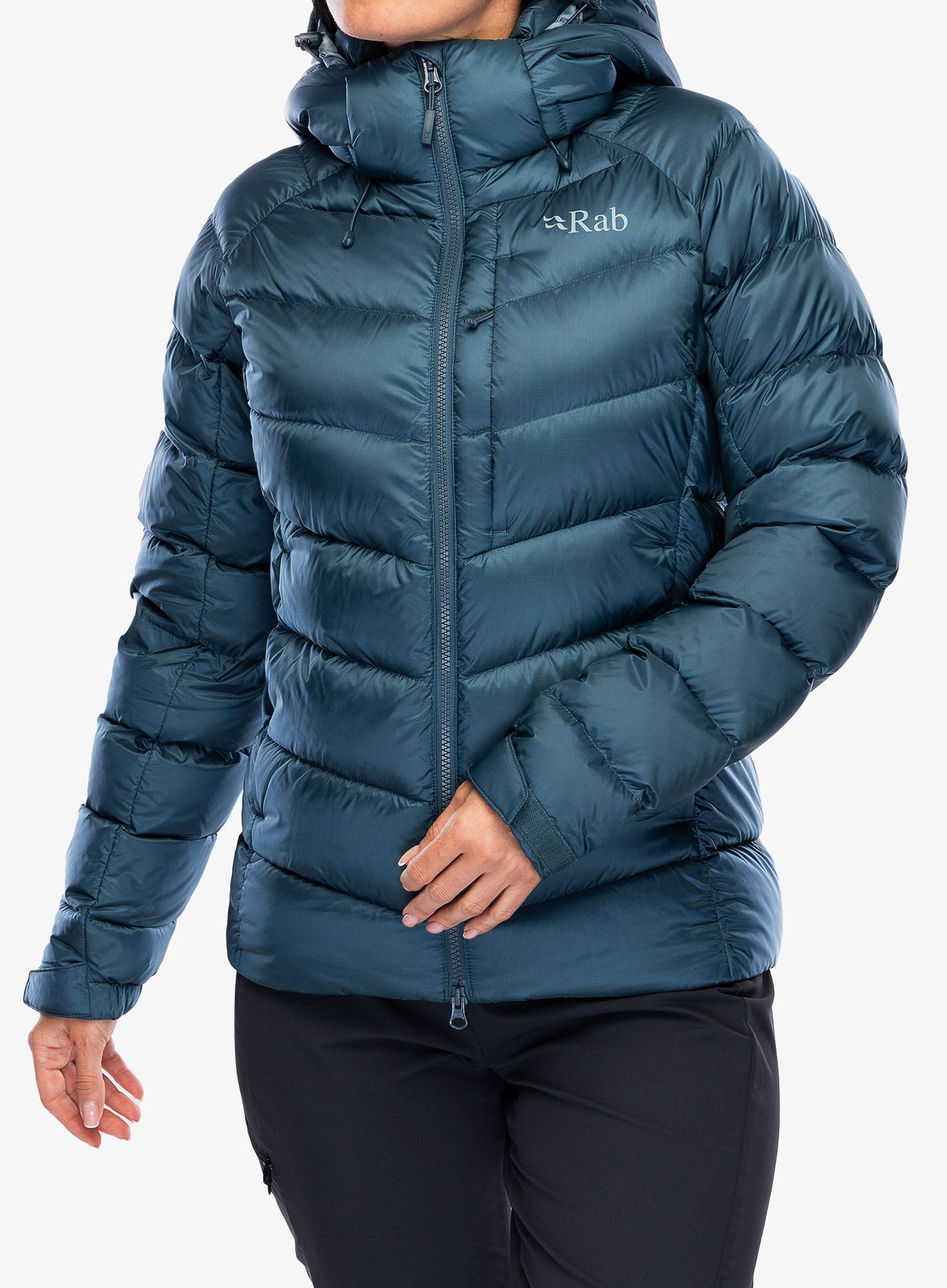 Dámská péřová bunda Rab Axion Pro Jacket - orion blue