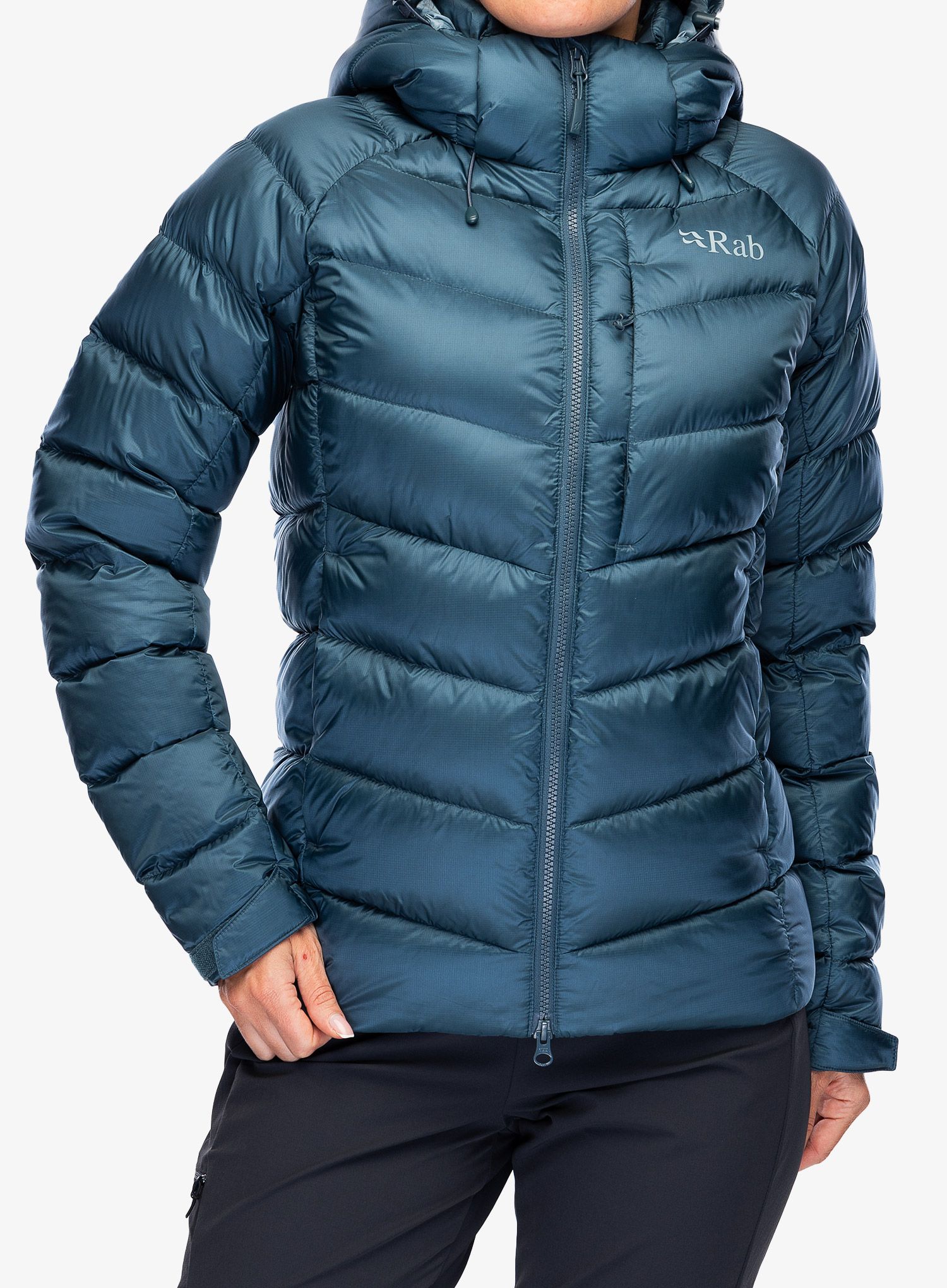 Dámská péřová bunda Rab Axion Pro Jacket - orion blue